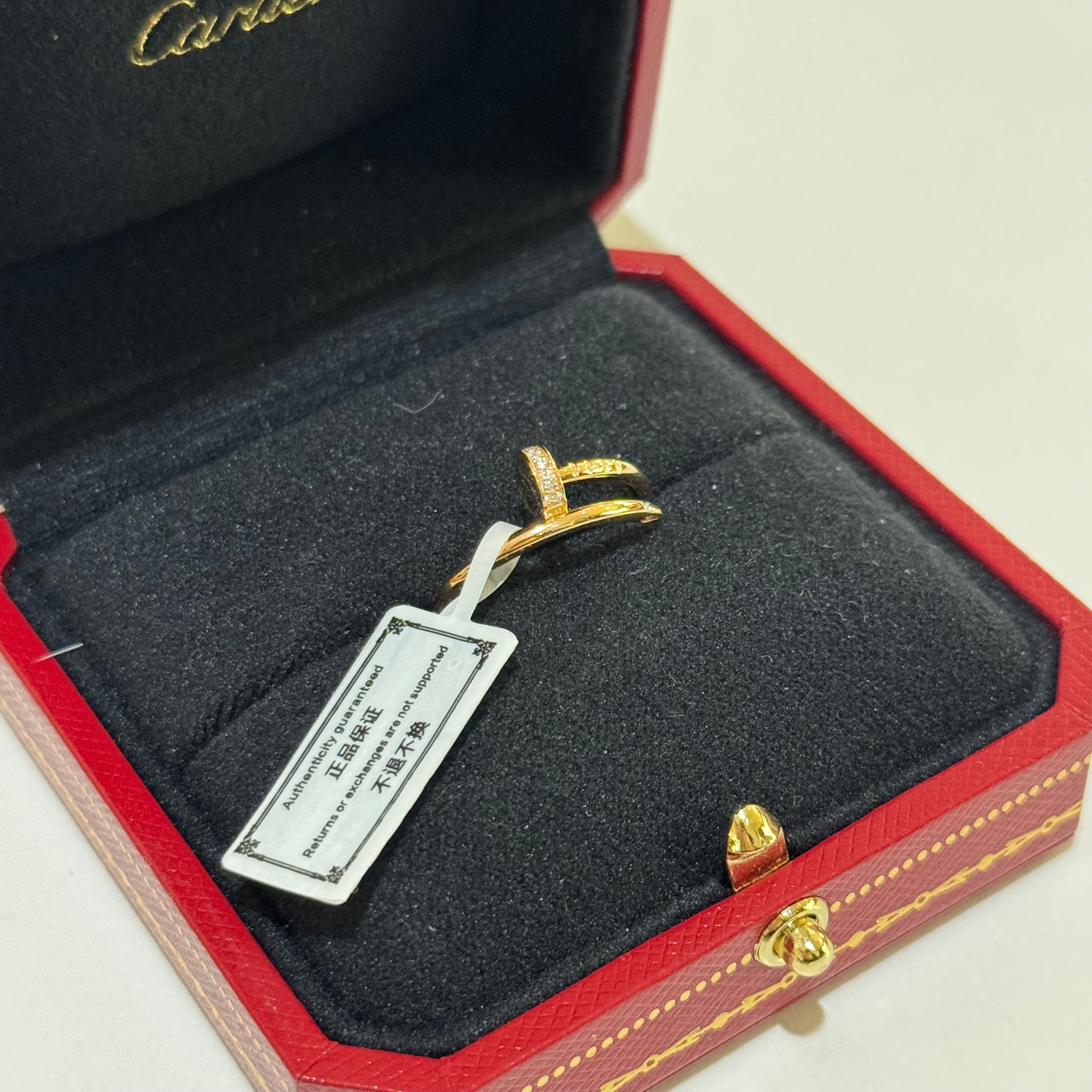 CARTIER ROSE GOLD JUSTE UN CLOU RING