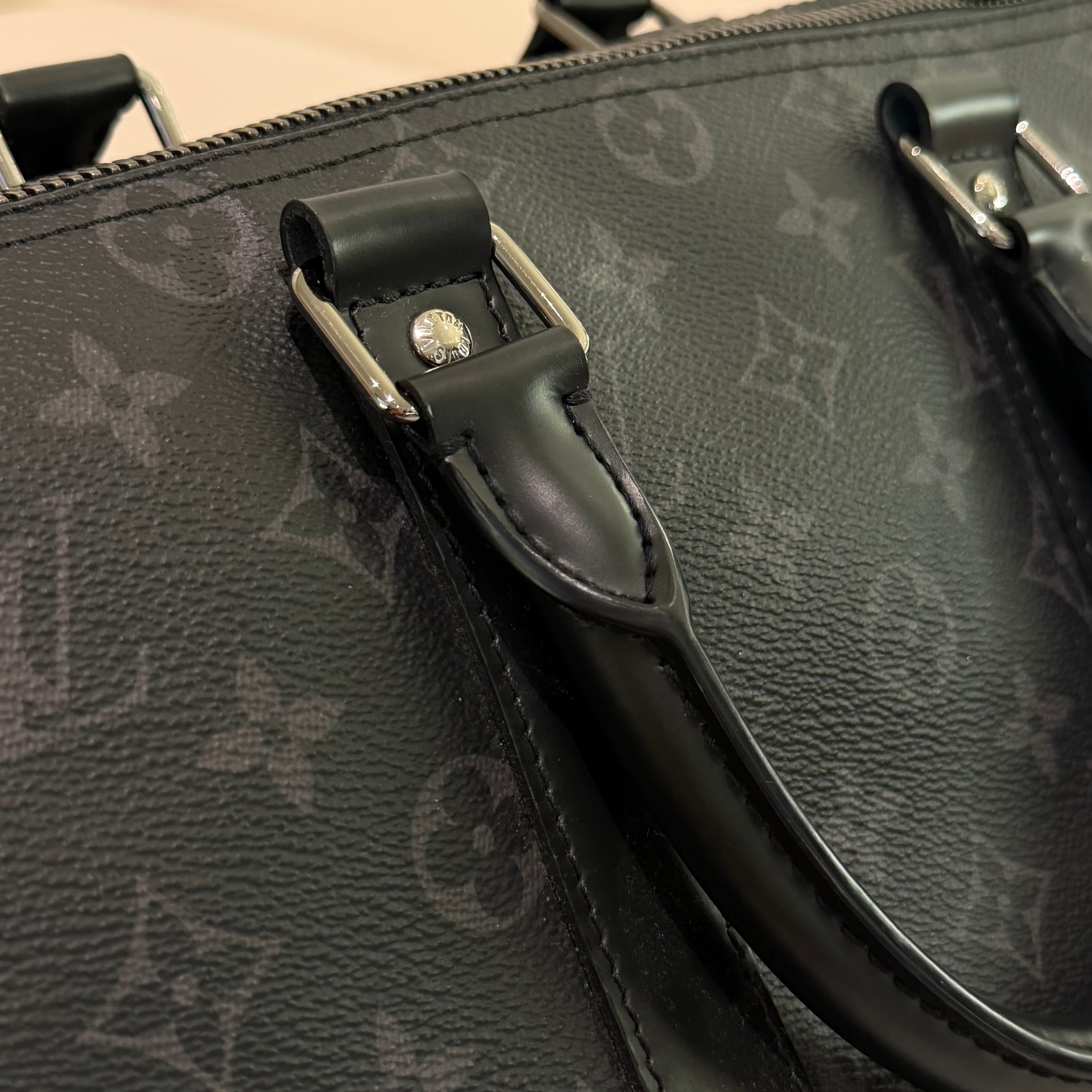 Louis Vuitton Keepall 45 Black Monogram