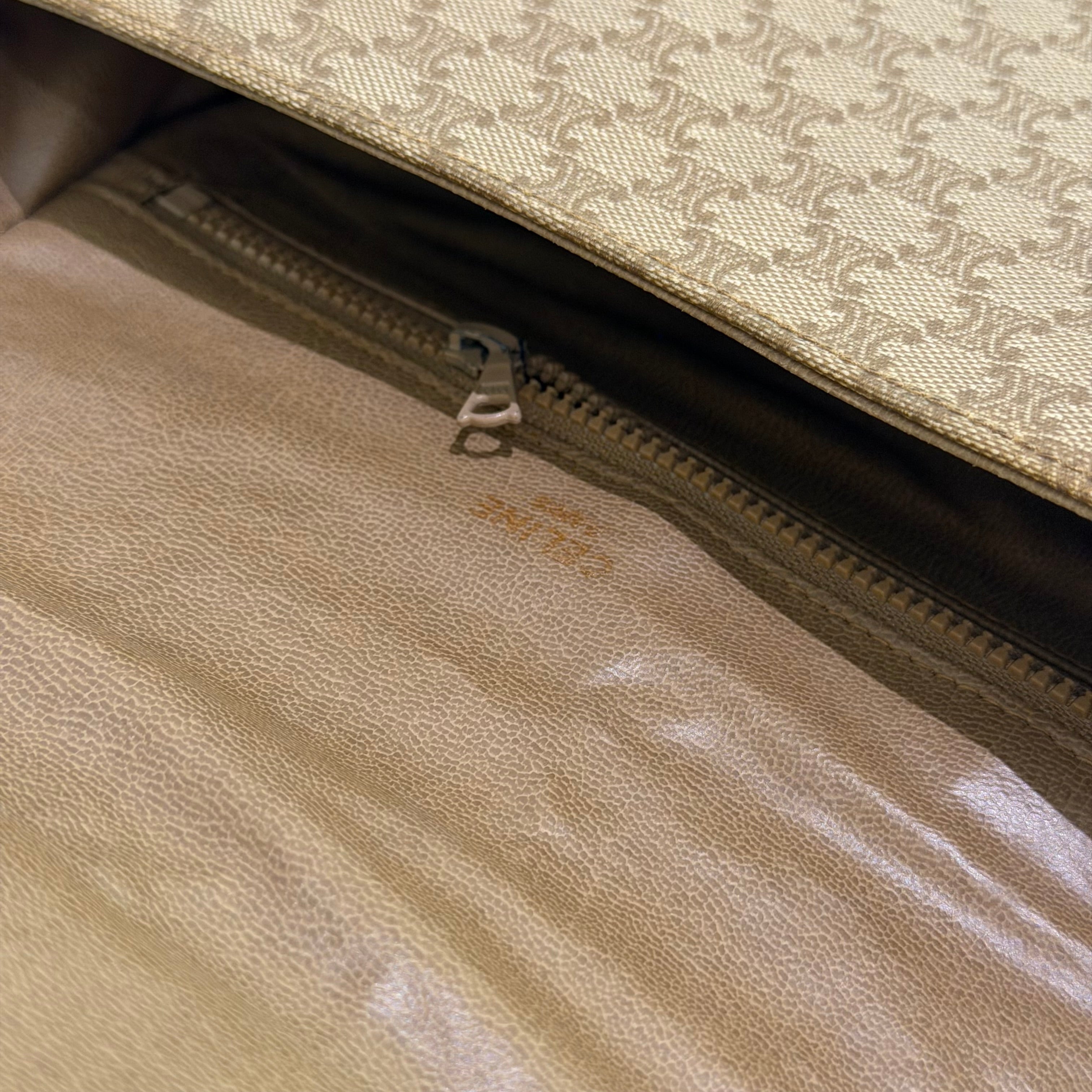 Celine Triomphe Saddle Bag Vintage