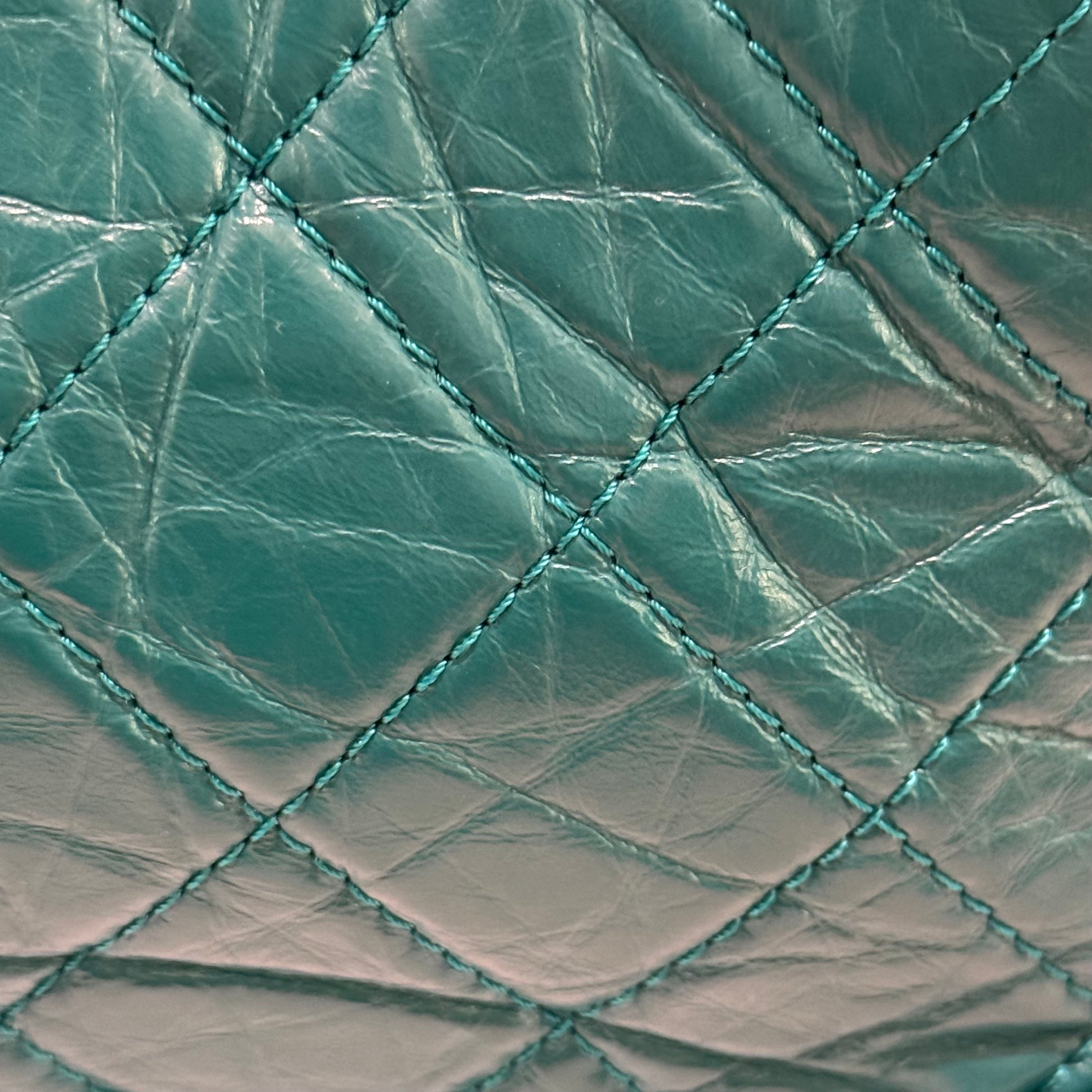 CHANEL SMALL DARK GREEN GABRIELLE HOBO BAG