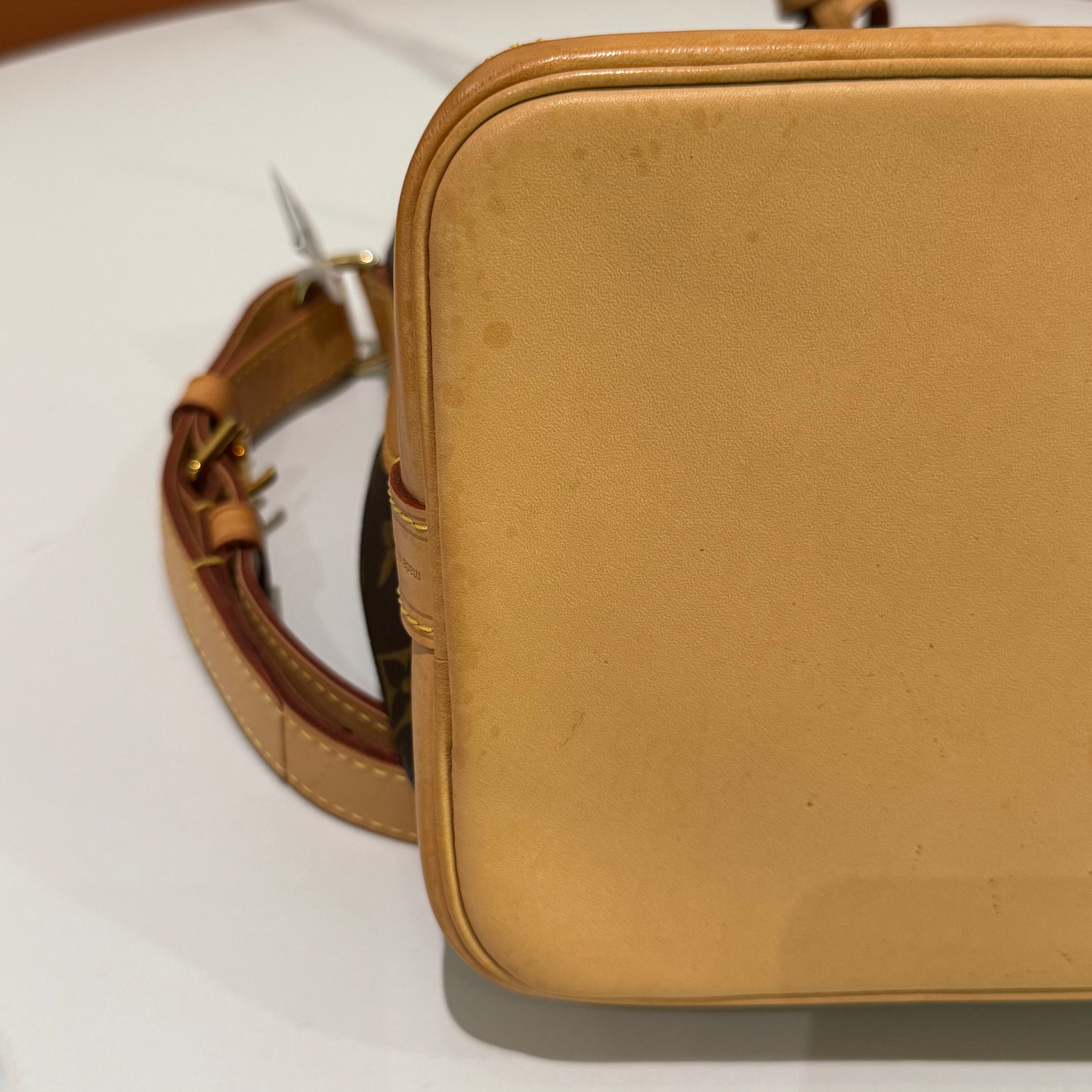 LOUIS VUITTON NOÉ BB DRAWSTRING BUCKET SHOULDER BAG