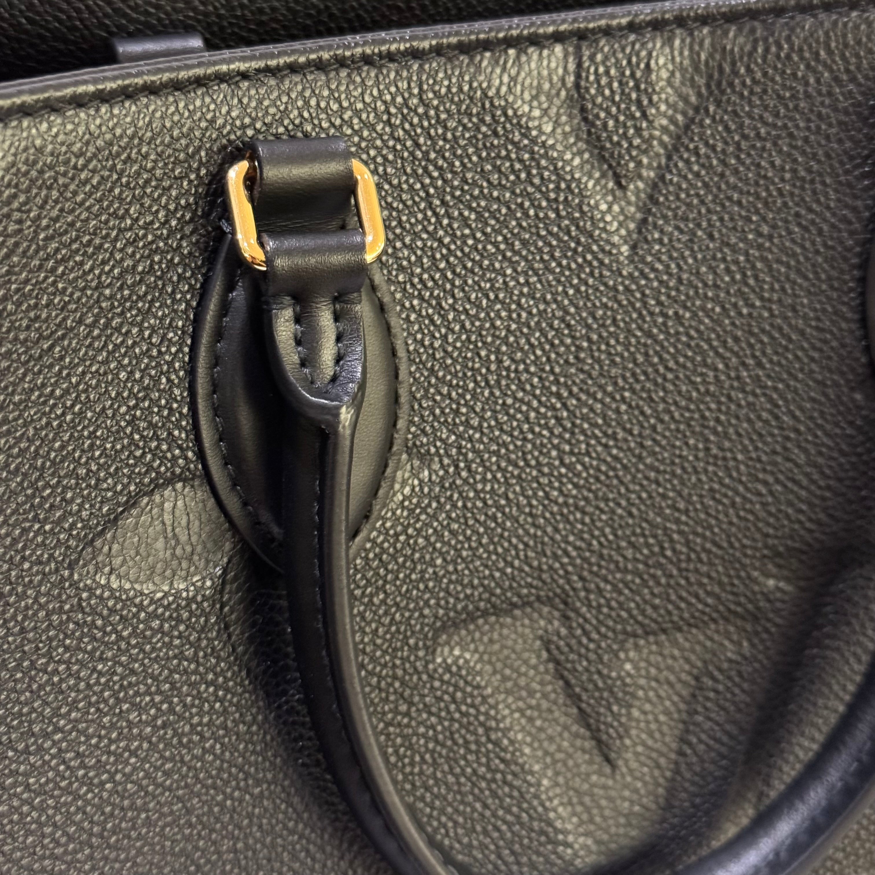 LOUIS VUITTON ON THE GO TOTE BLACK