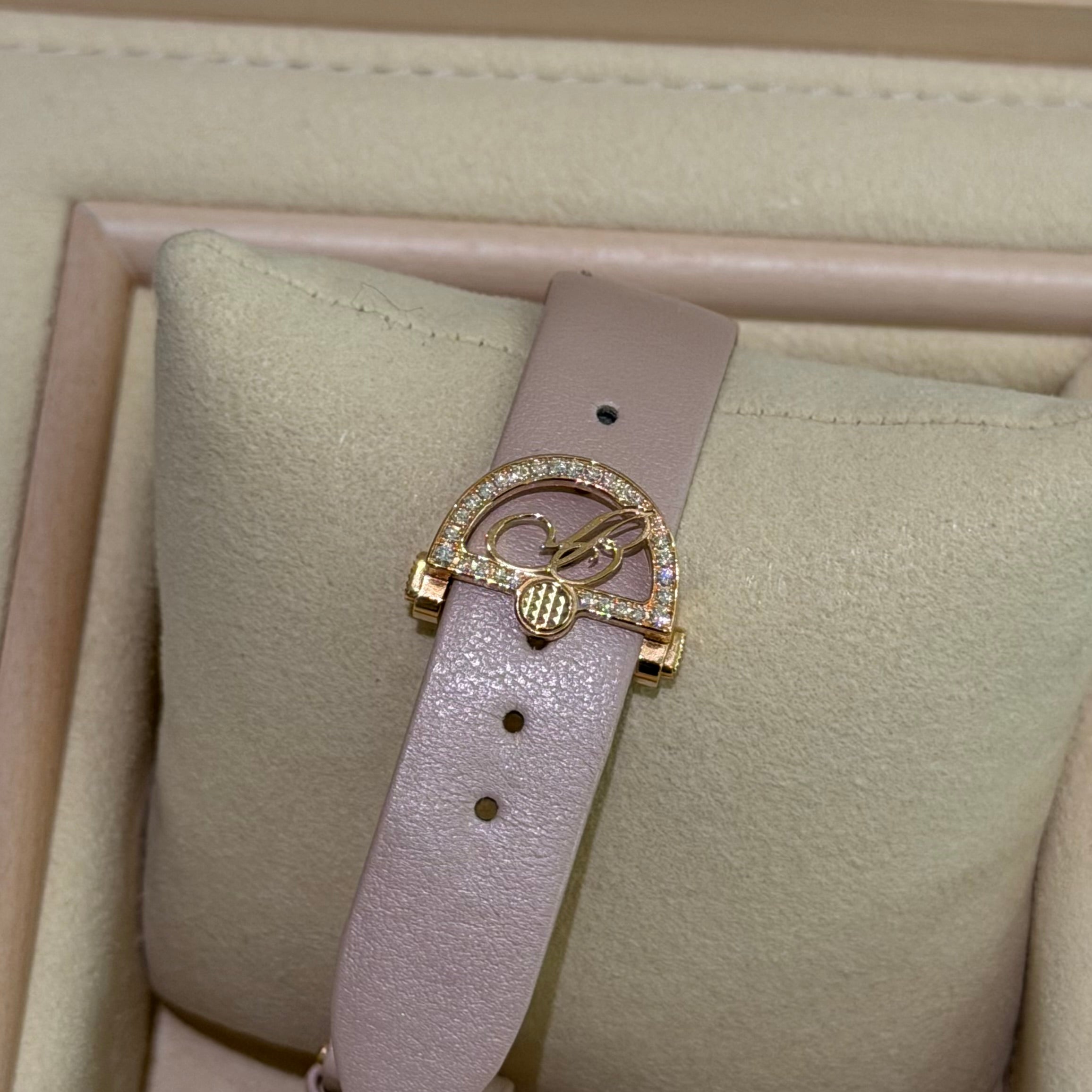 Breguet Reine de Naples 18K Rose Gold Diamond Watch