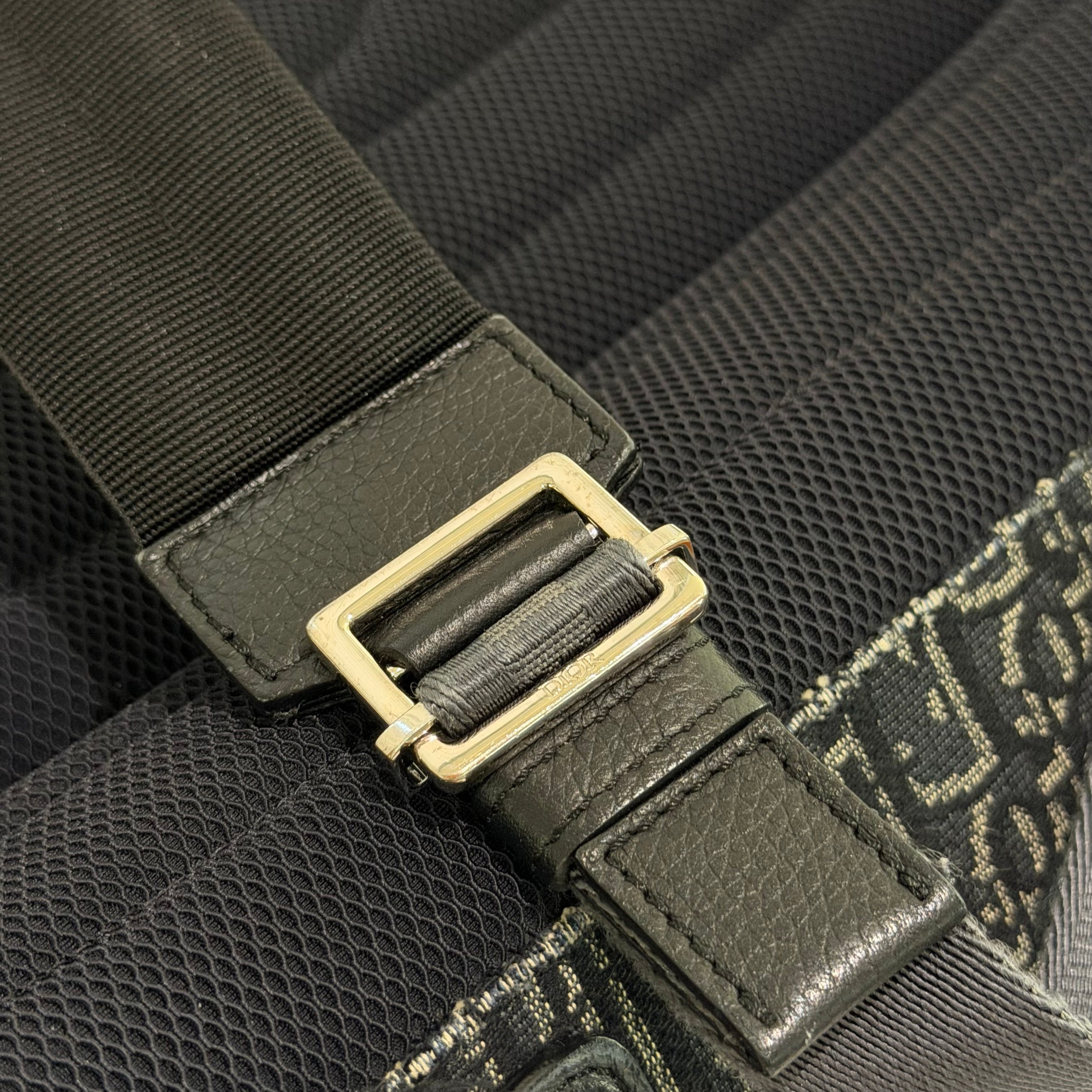 Dior Rider Oblique Embroidered Backpack