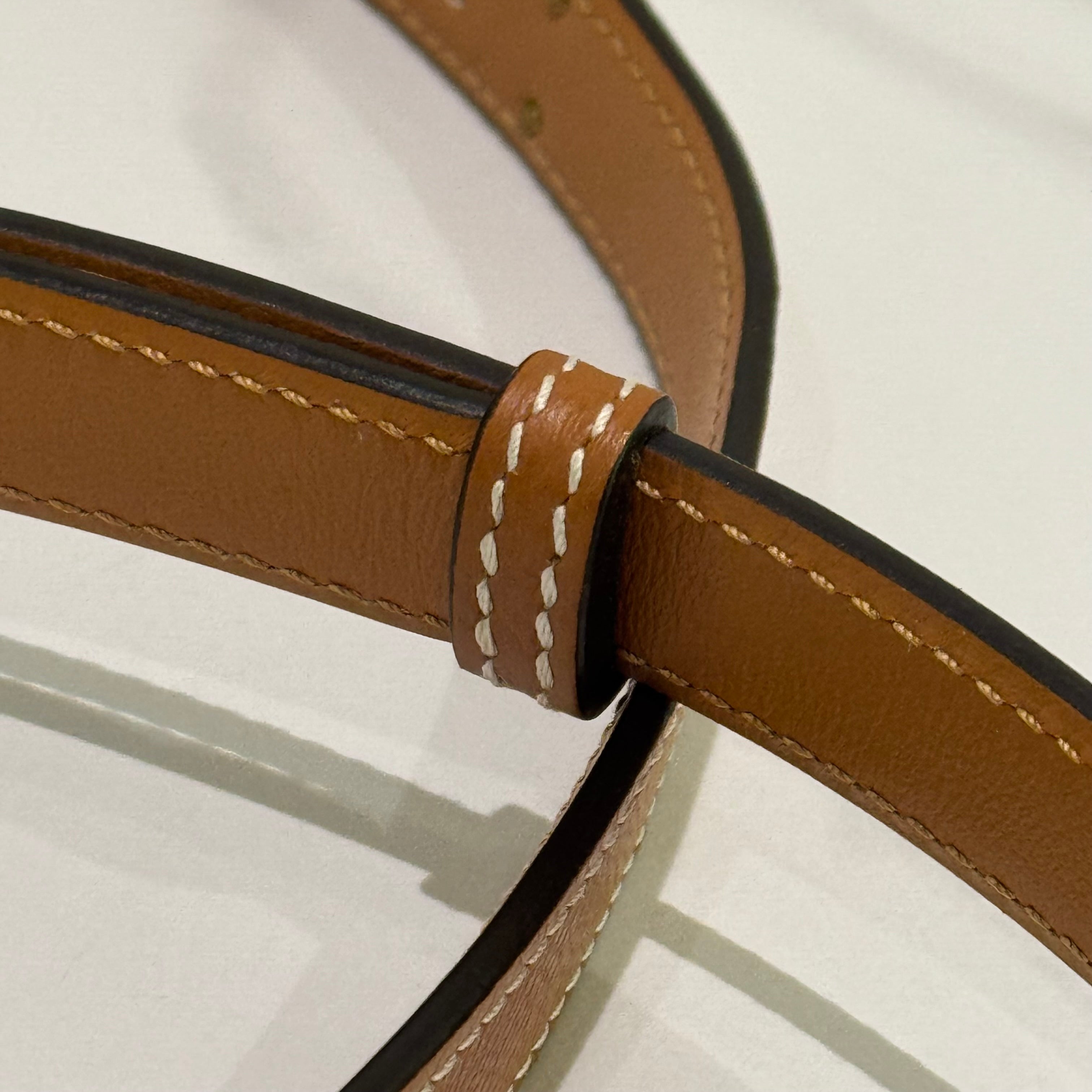 HERMES KELLY ROSE GOLD BELT