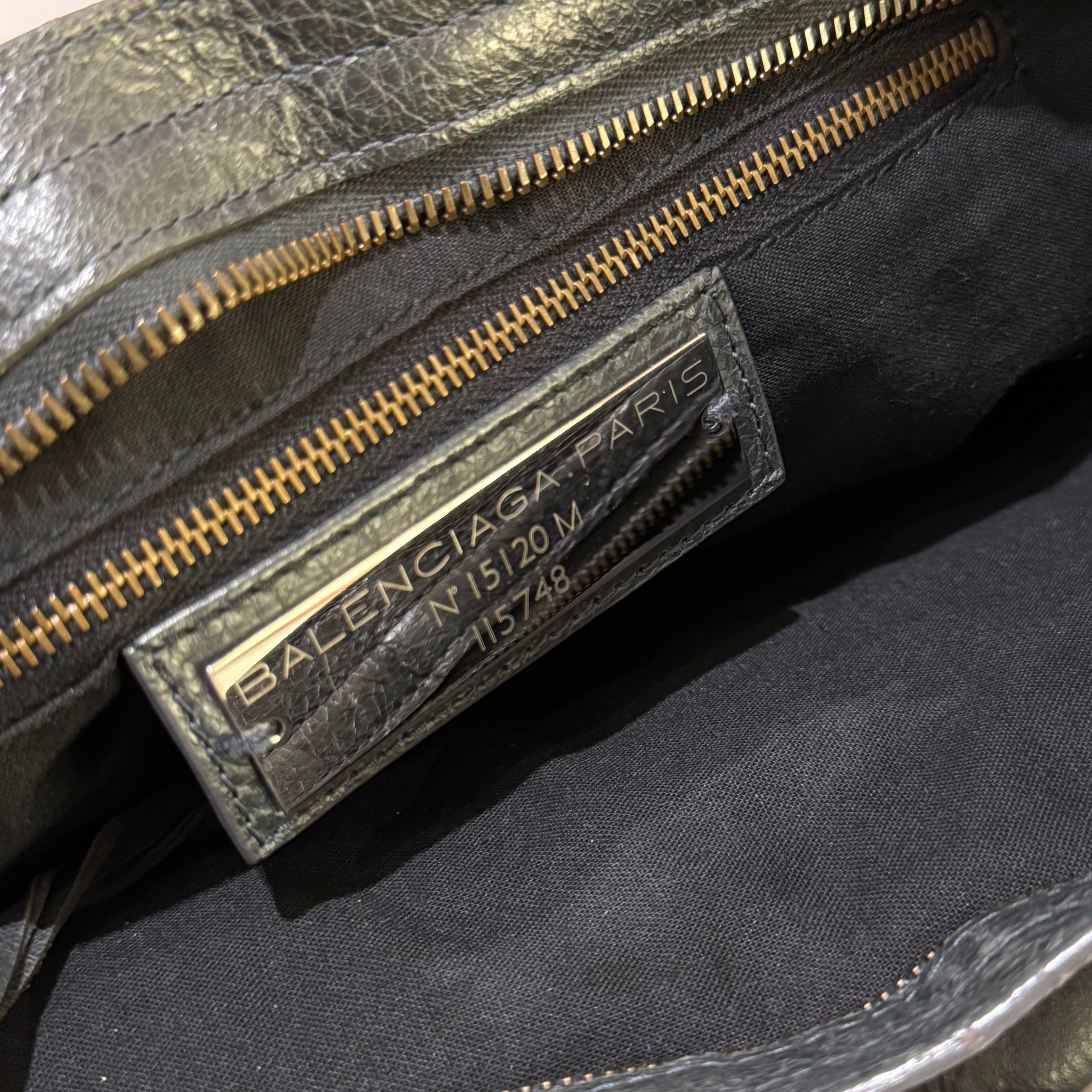 BALENCIAGA CITY BAG LARGE CEMENT GREY