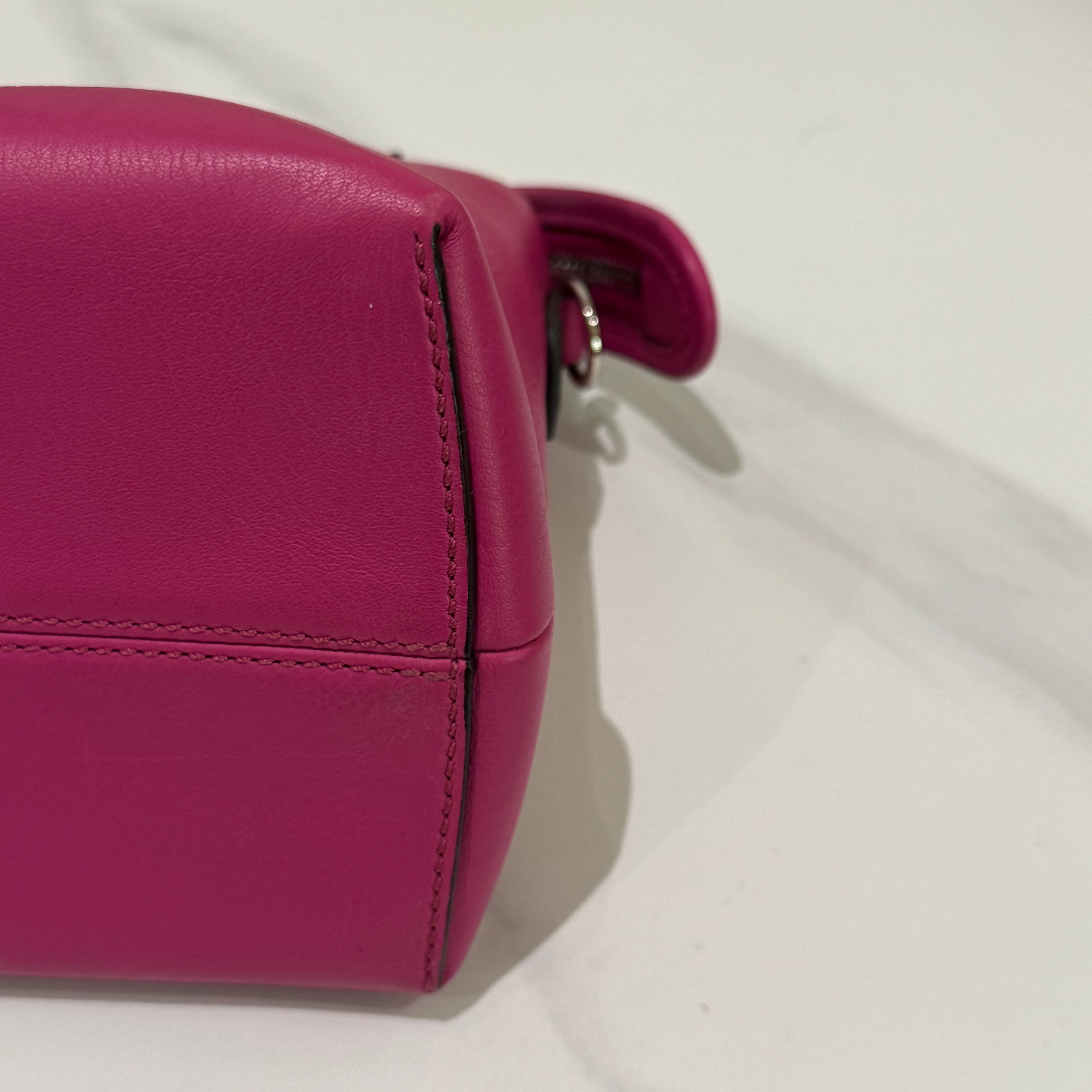 FENDI MAGENTA PINK SHOULDER & CROSSBODY BAG