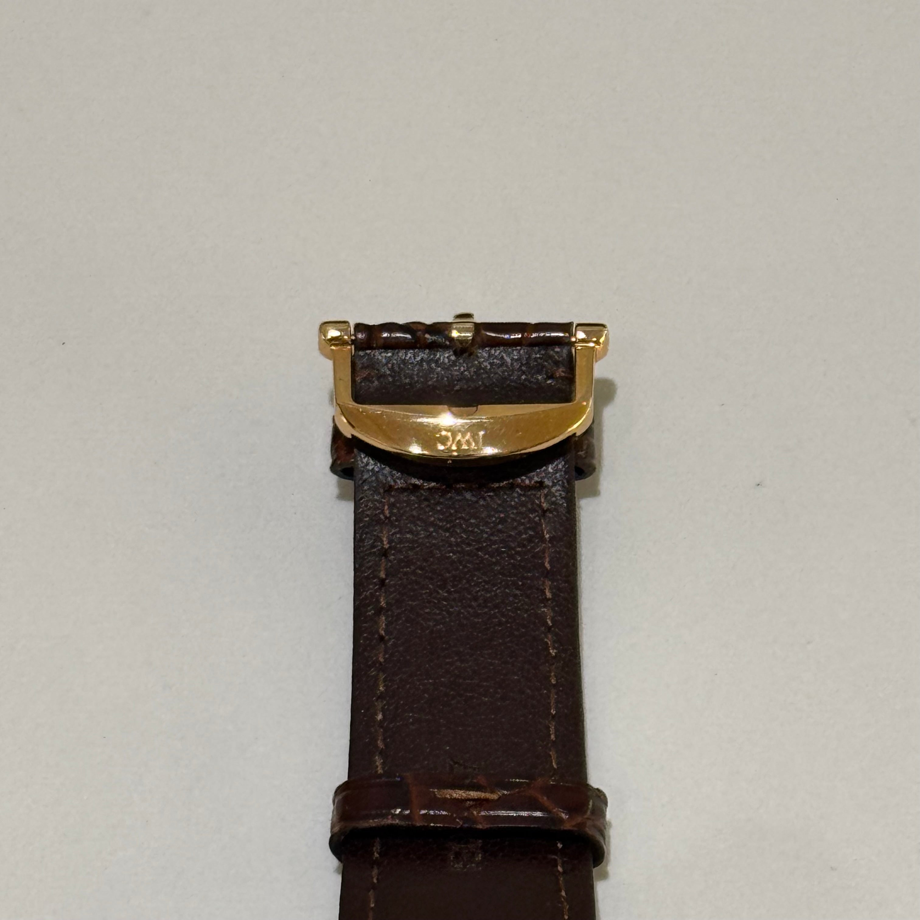 IWC PORTOFINO IW356504 18K ROSE GOLD CASE CROCODILE LEATHER STRAP