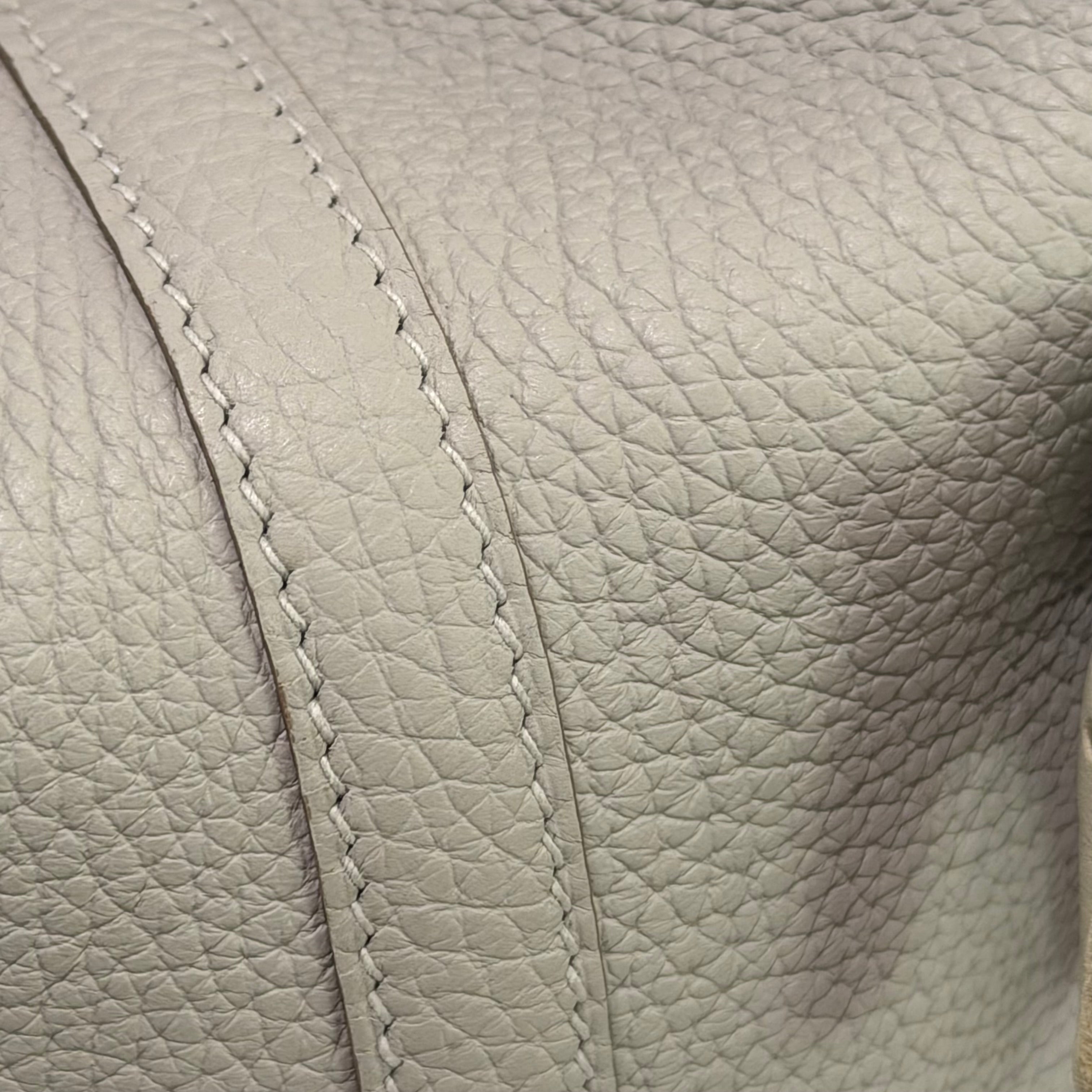 Hermes Picotin 18 Pearl Grey with Silver Hardware + Rodeo Charm (Z Stamp)