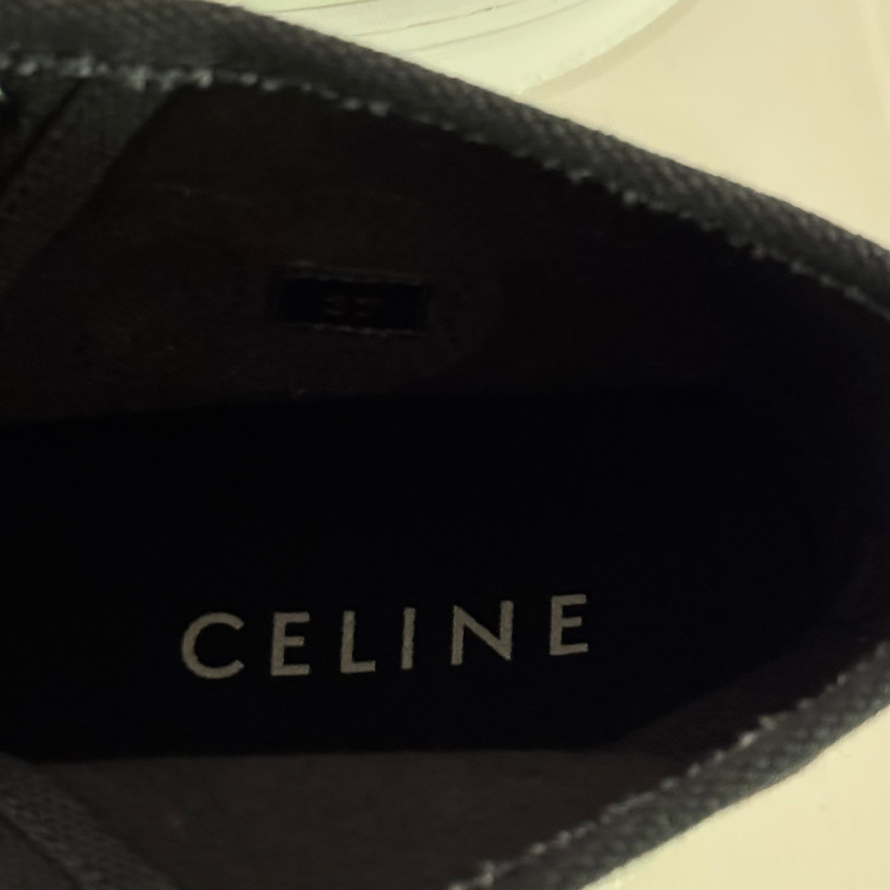CELINE TRIOMPHE PLATFORM CANVAS SNEAKERS – BRAND NEW