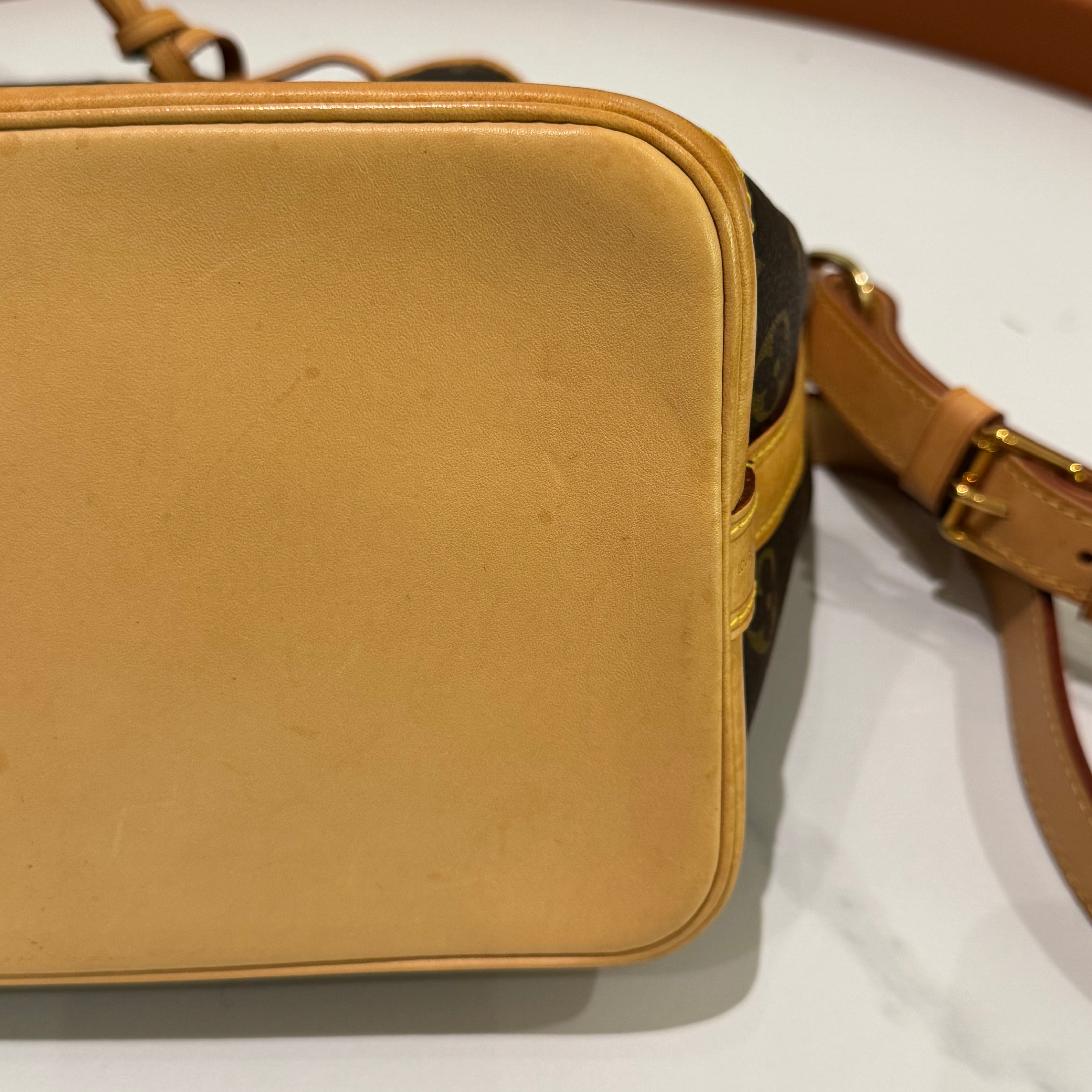 LOUIS VUITTON NOÉ BB DRAWSTRING BUCKET SHOULDER BAG