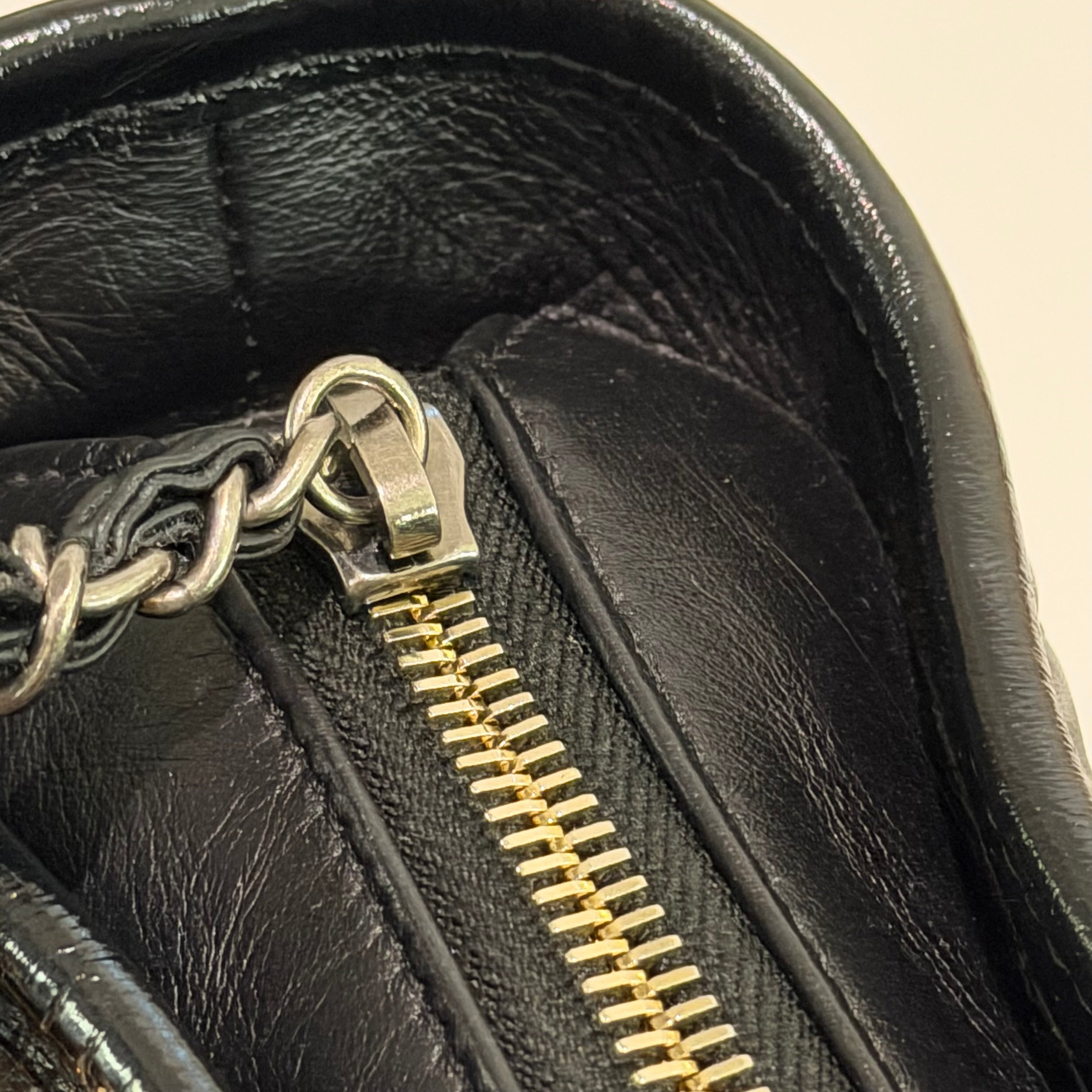 Chanel Gabrielle Small Black with Gold Hardware