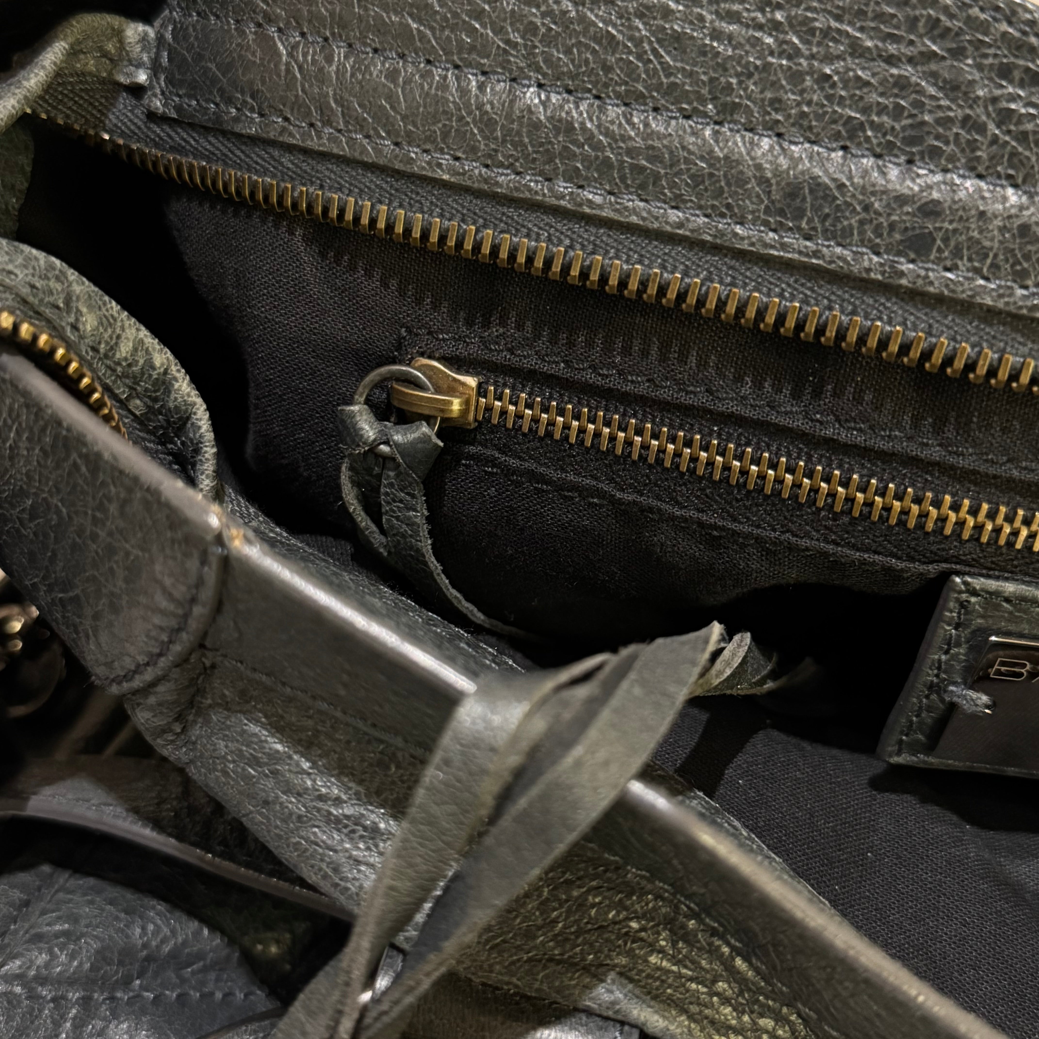 BALENCIAGA CITY BAG LARGE CEMENT GREY