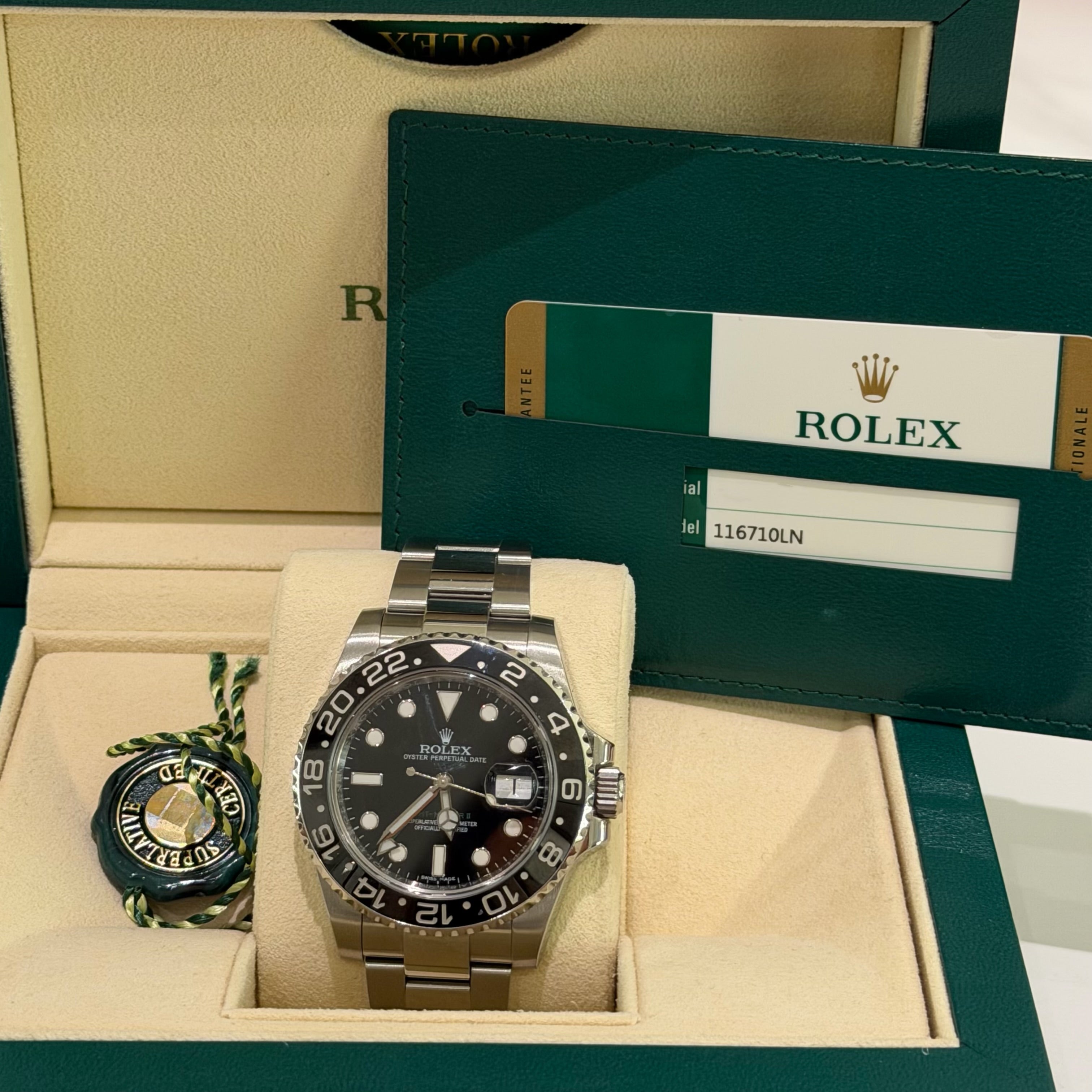 Rolex GMT-Master II 116710LN | ROLEX
