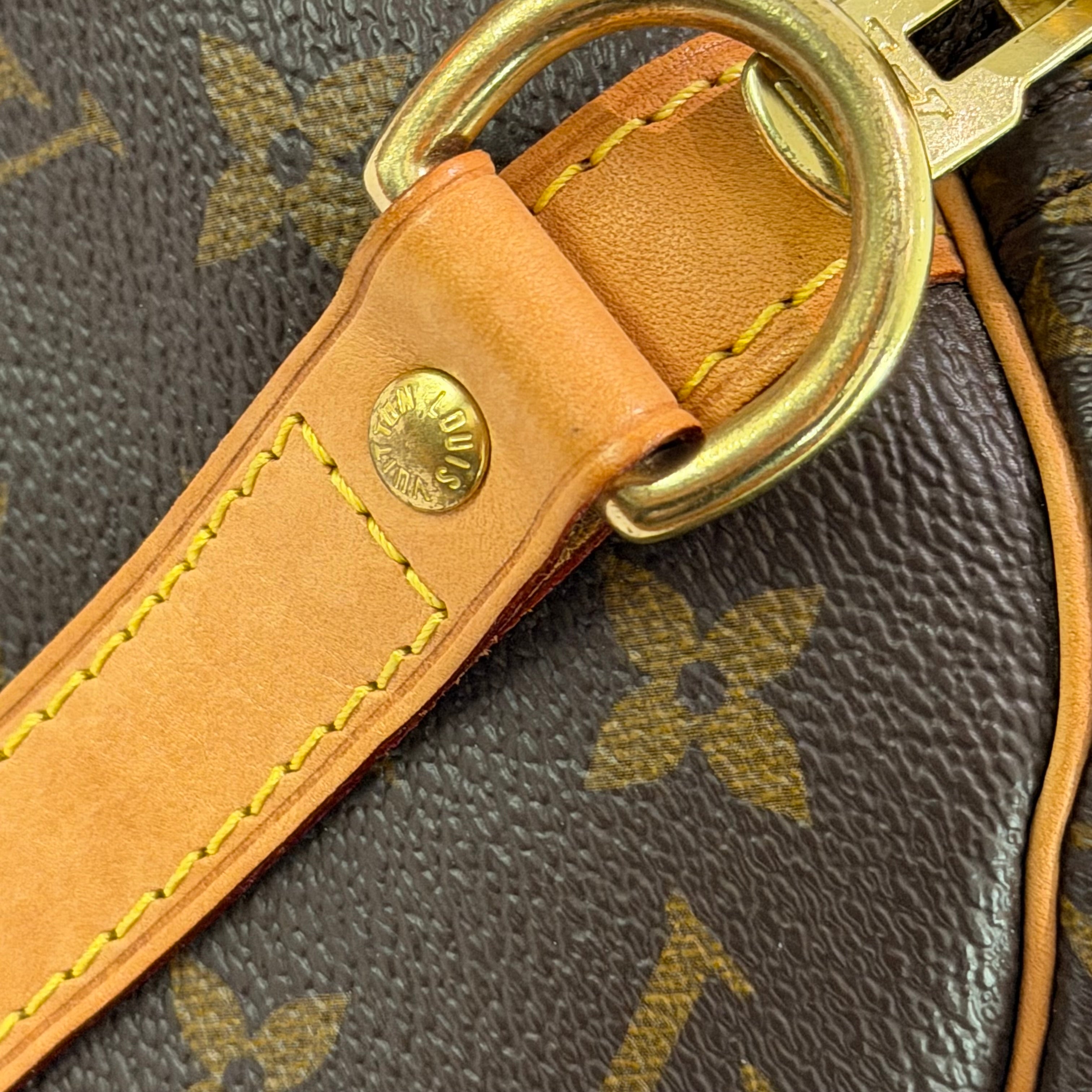 LOUIS VUITTON Speedy Bandoulière 25 Damier Ebene Canvas