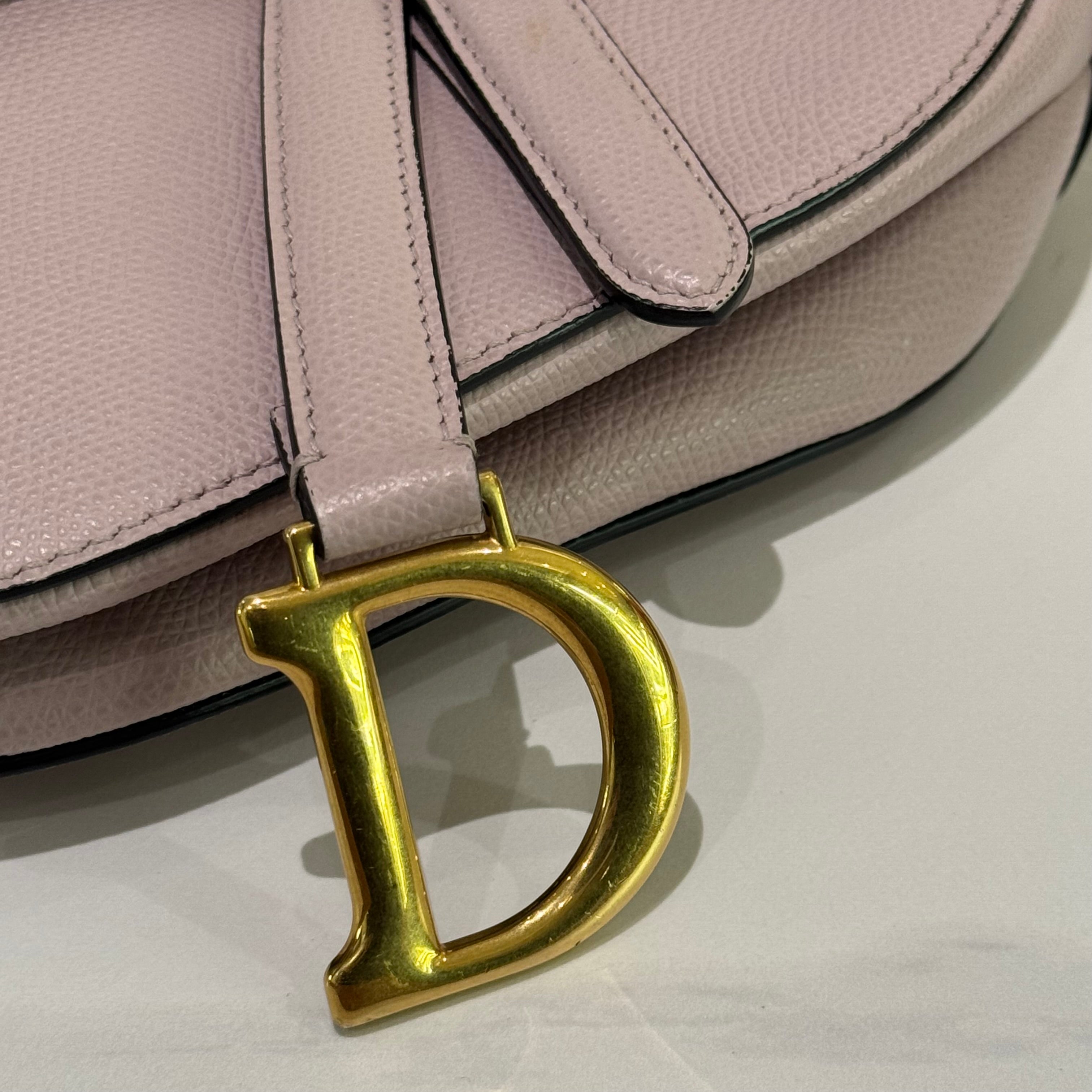 DIOR SADDLE BAG SMALL PINK