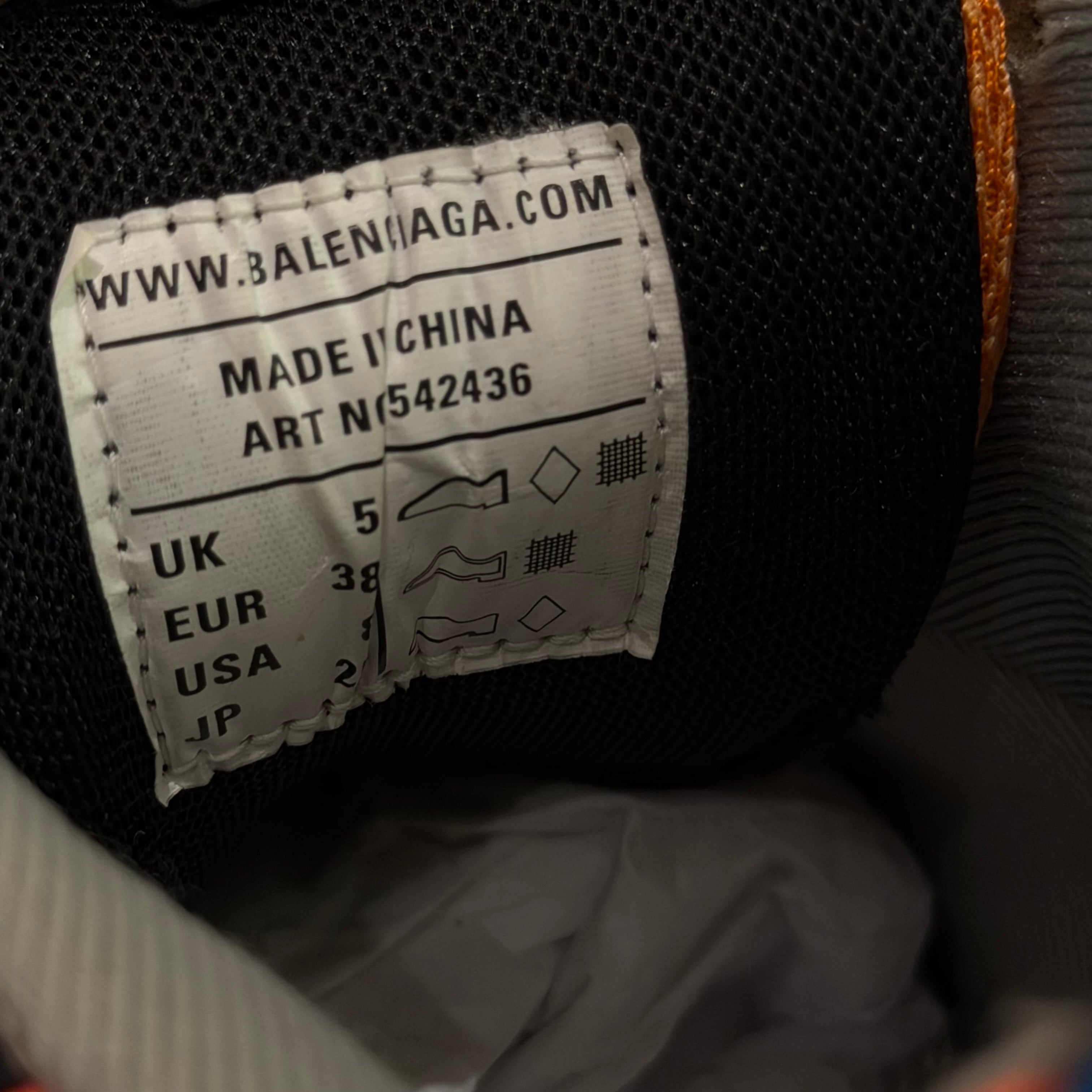 Balenciaga Track Blue White Orange Sneakers | BALENCIAGA
