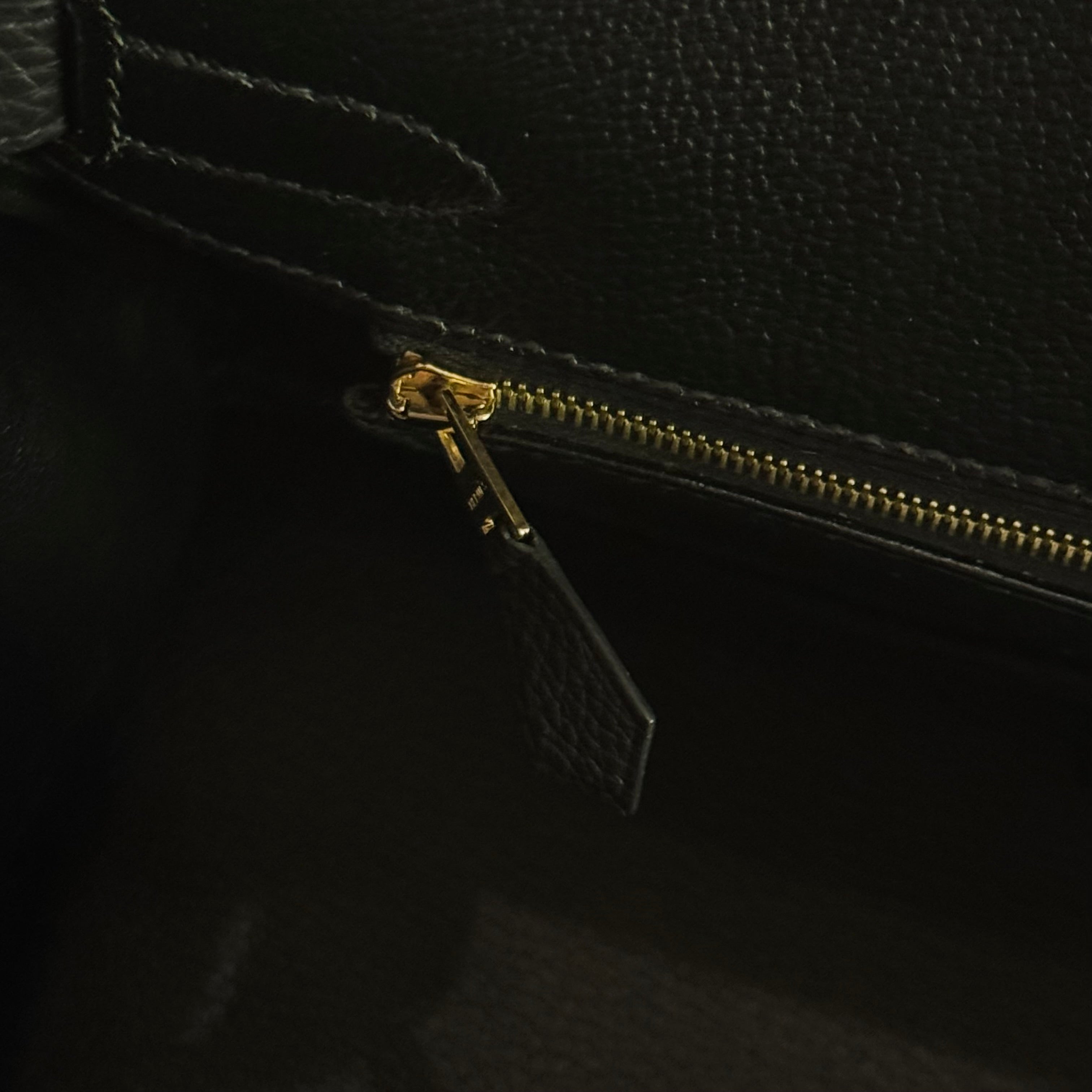 HERMÈS BIRKIN 30 BLACK WITH GOLD HARDWARE U STAMP
