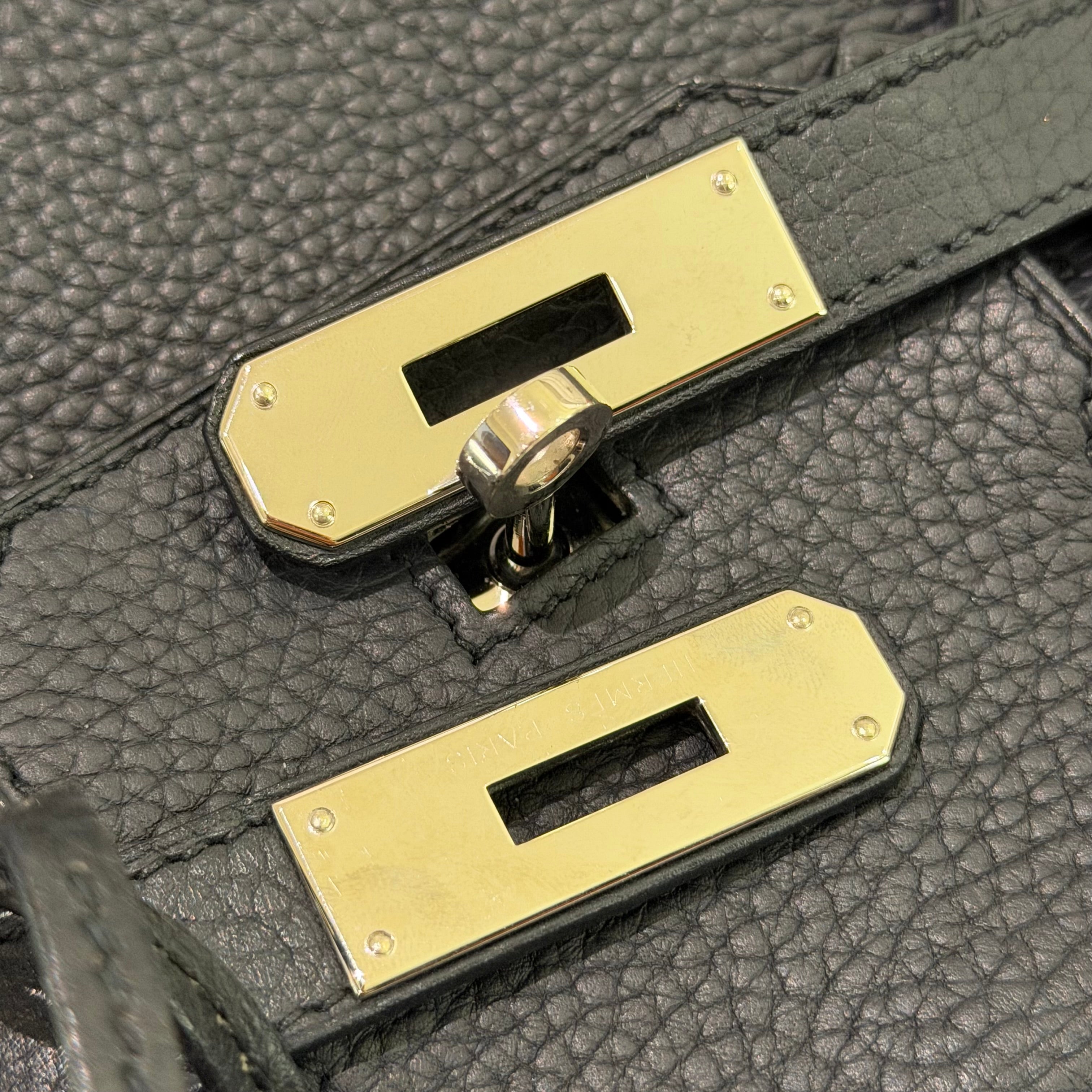 Hermes Birkin 30 Black with Silver Hardware (Stamp T)