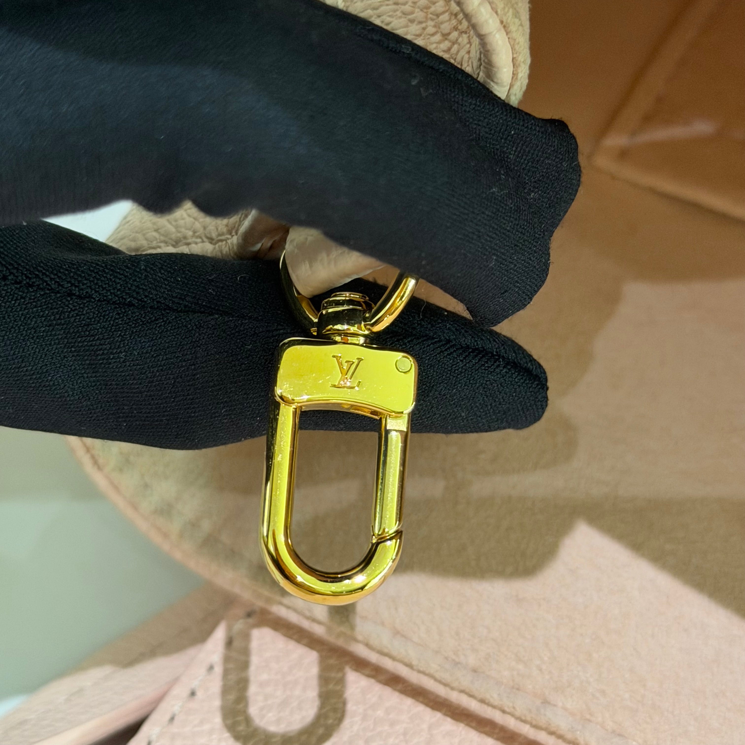 Louis Vuitton Backpack Cherry Blossom Pink with Gold Hardware (Chip Model)