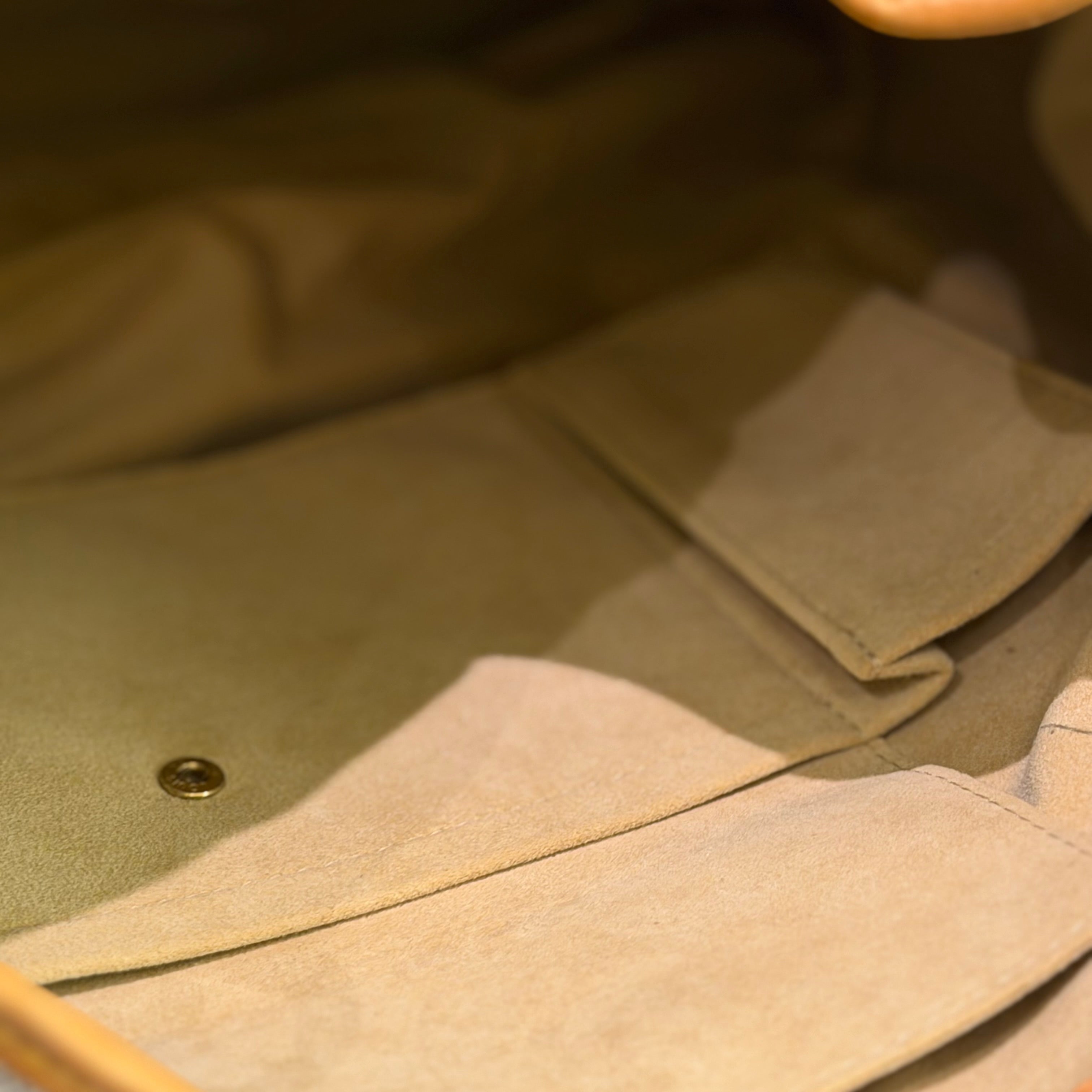 LOUIS VUITTON Vintage White Damier Shoulder Bag