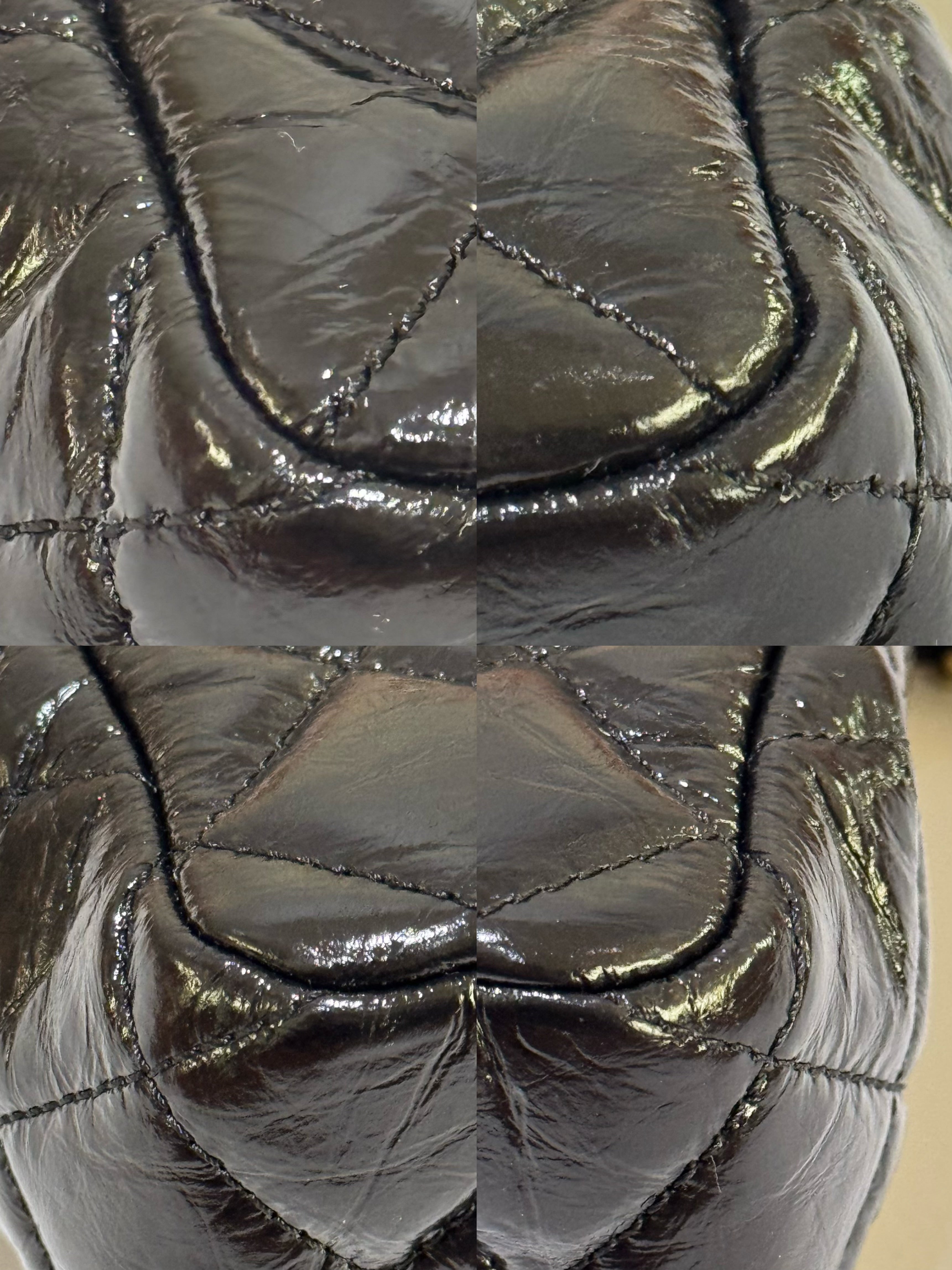 CHANEL 24C HOBO MINI TMALL GENIE WAXED LEATHER CHIP VERSION