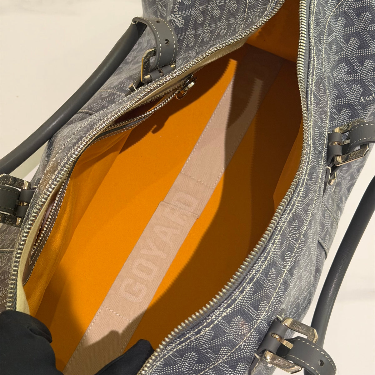 Goyard Bowling 45 Travel Bag Grey | GOYARD