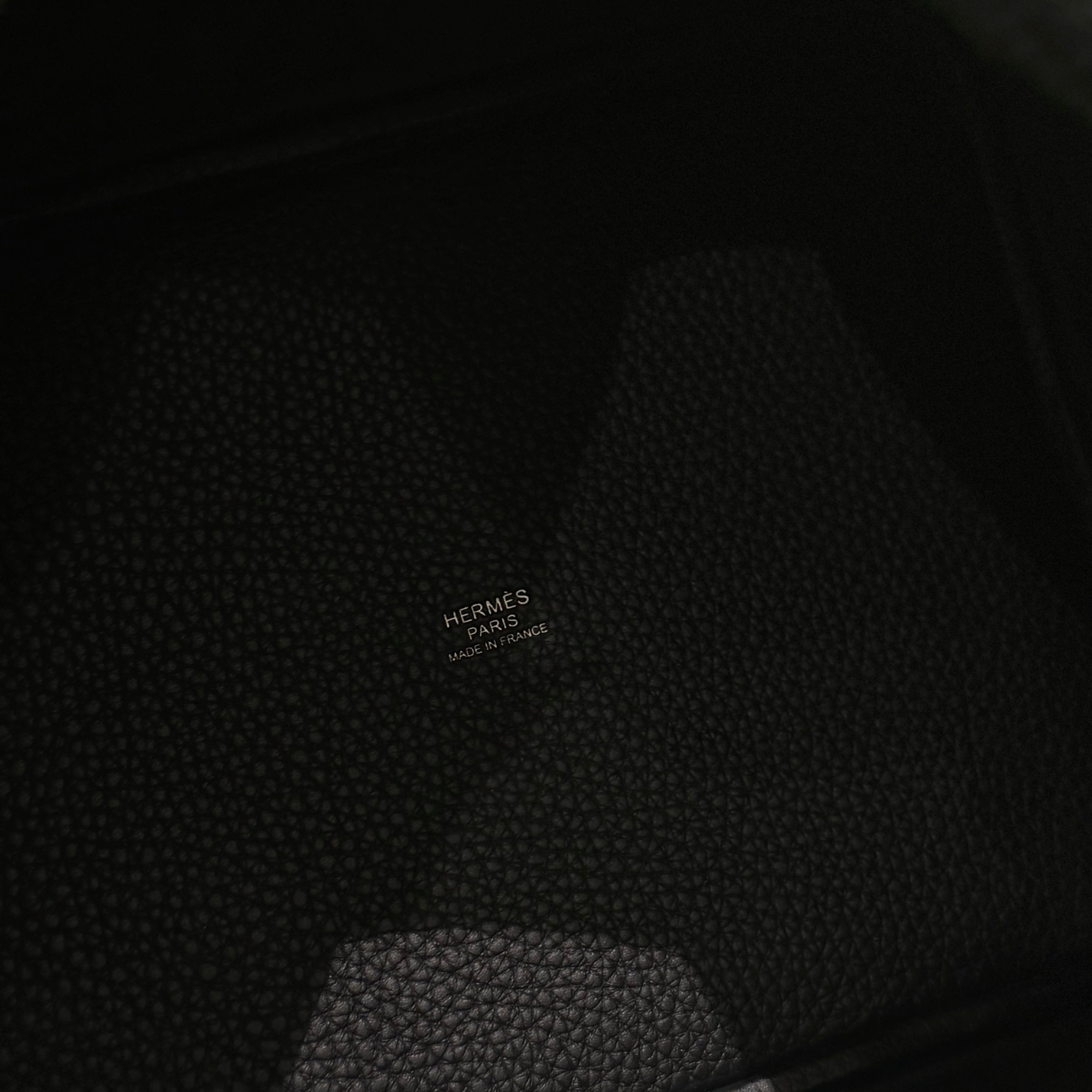 Hermes Picotin 22 Black with Silver Hardware (Stamp K)