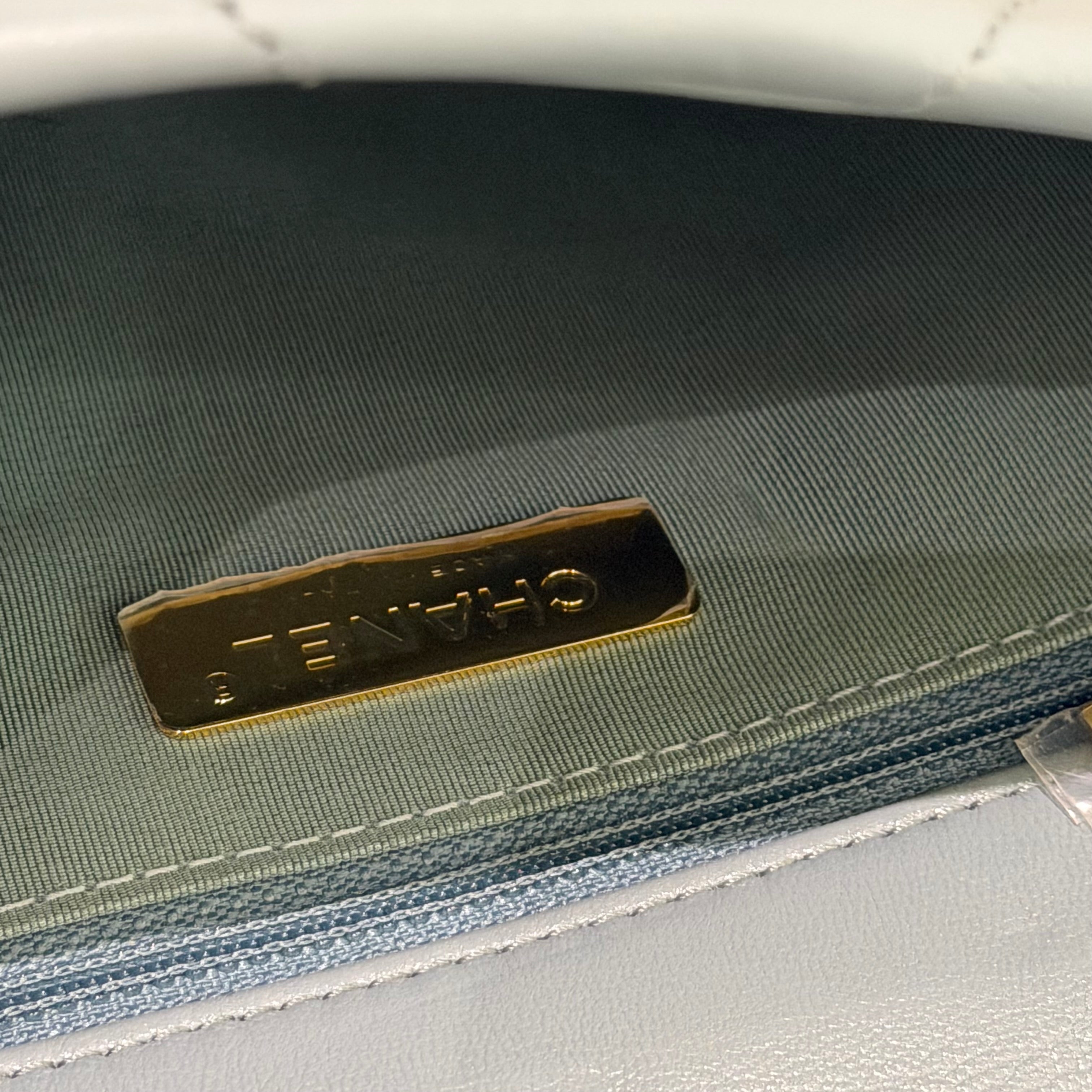 Chanel 19 Small Lambskin Blue