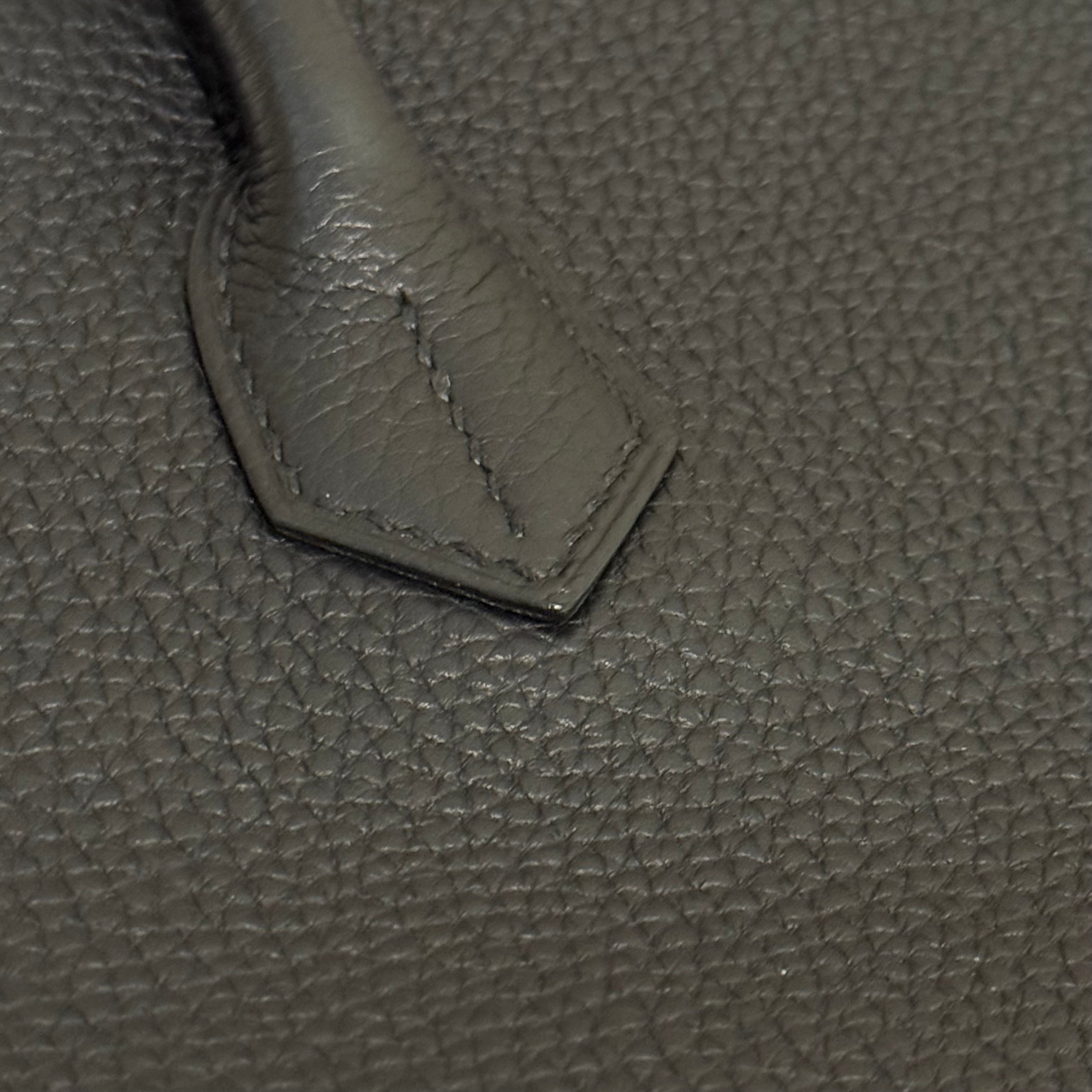 HERMÈS BIRKIN 30 BLACK WITH GOLD HARDWARE U STAMP
