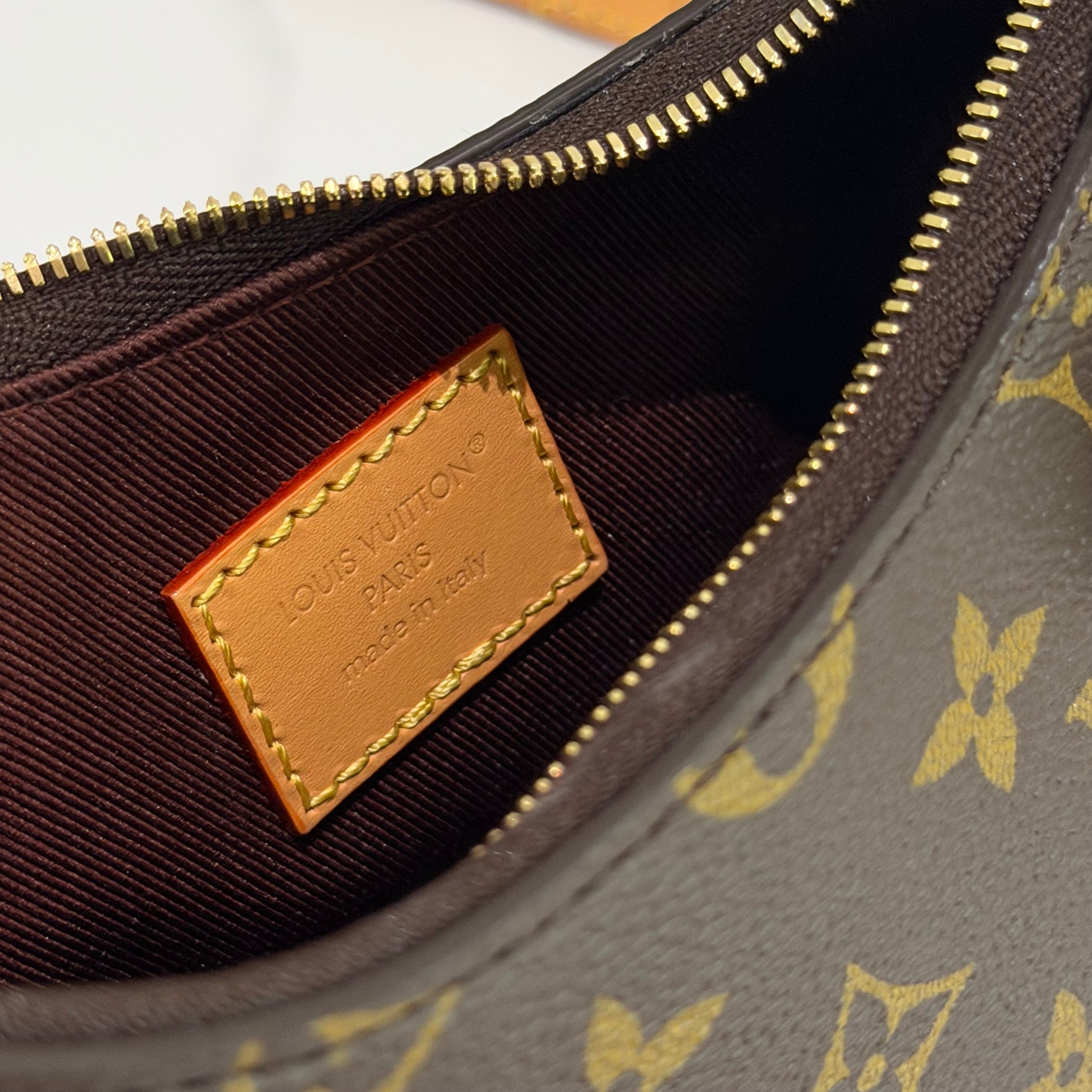 Louis Vuitton Nano Boulogne Monogram Horn Chain Bag