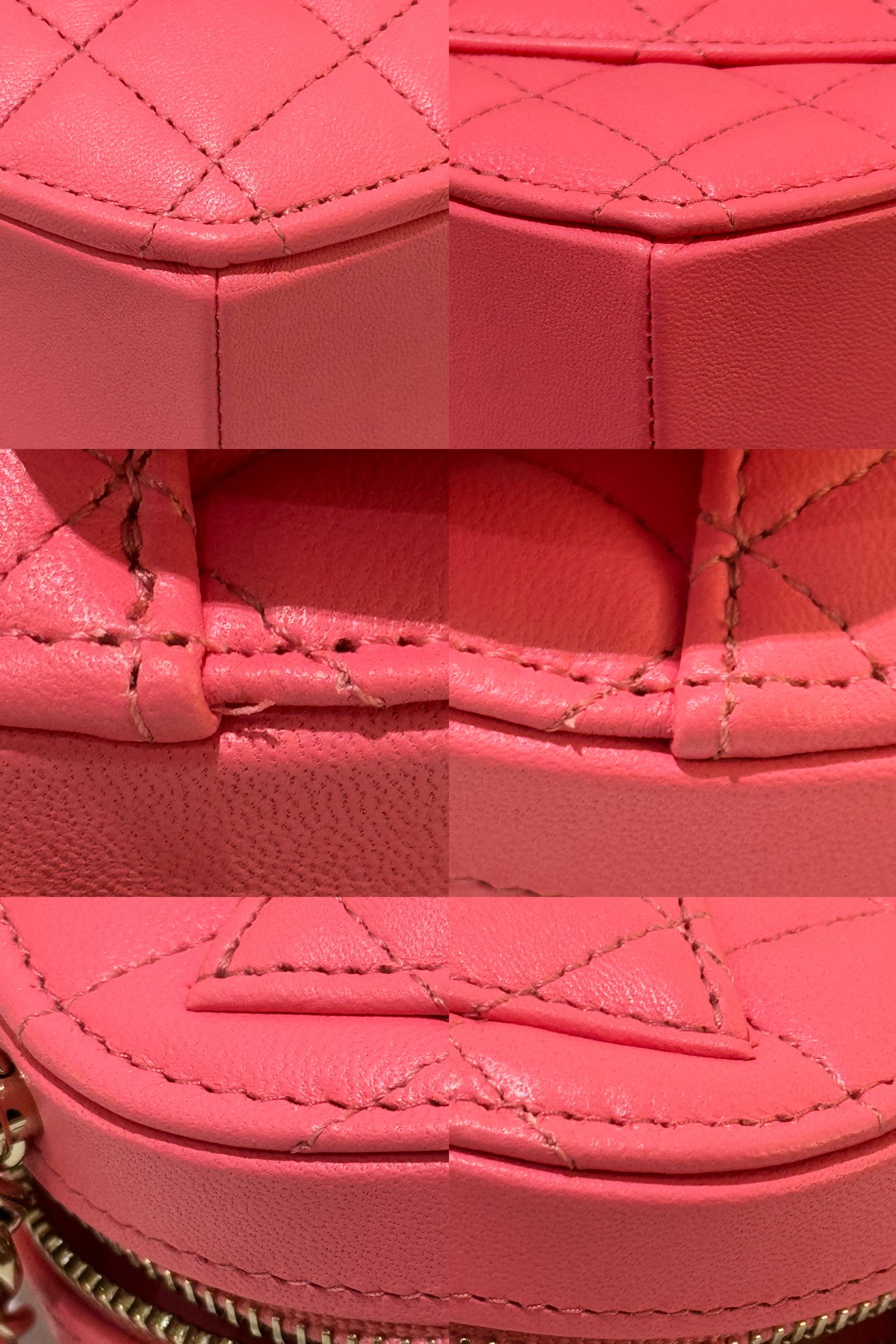 CHANEL PINK HEART BAG SMALL SIZE