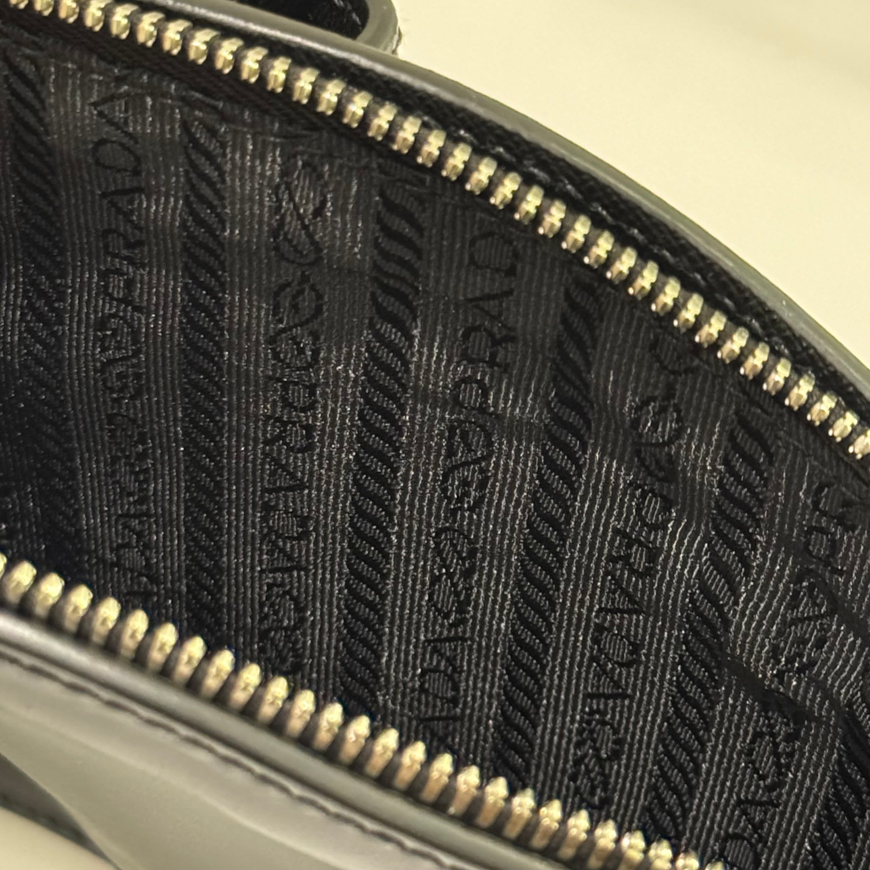 PRADA SAFFIANO POSTER EDITION TRIANGLE LOGO SHOULDER/CHEST BAG