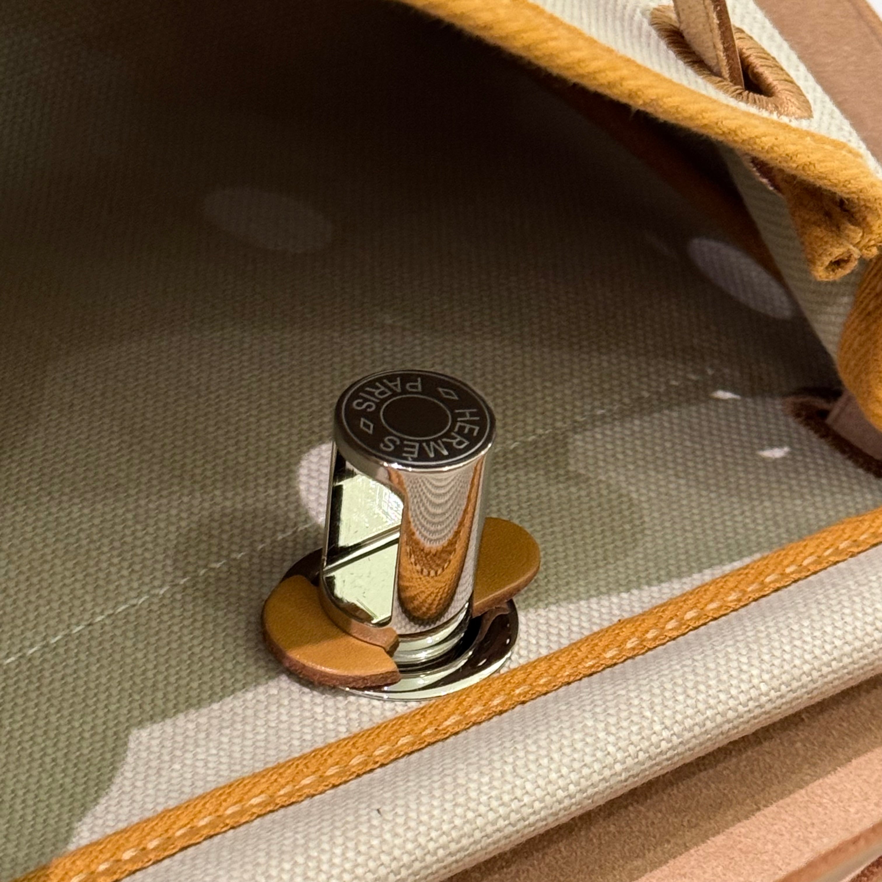 HERMÈS HERBAG MINI GOLD(STAMP K)