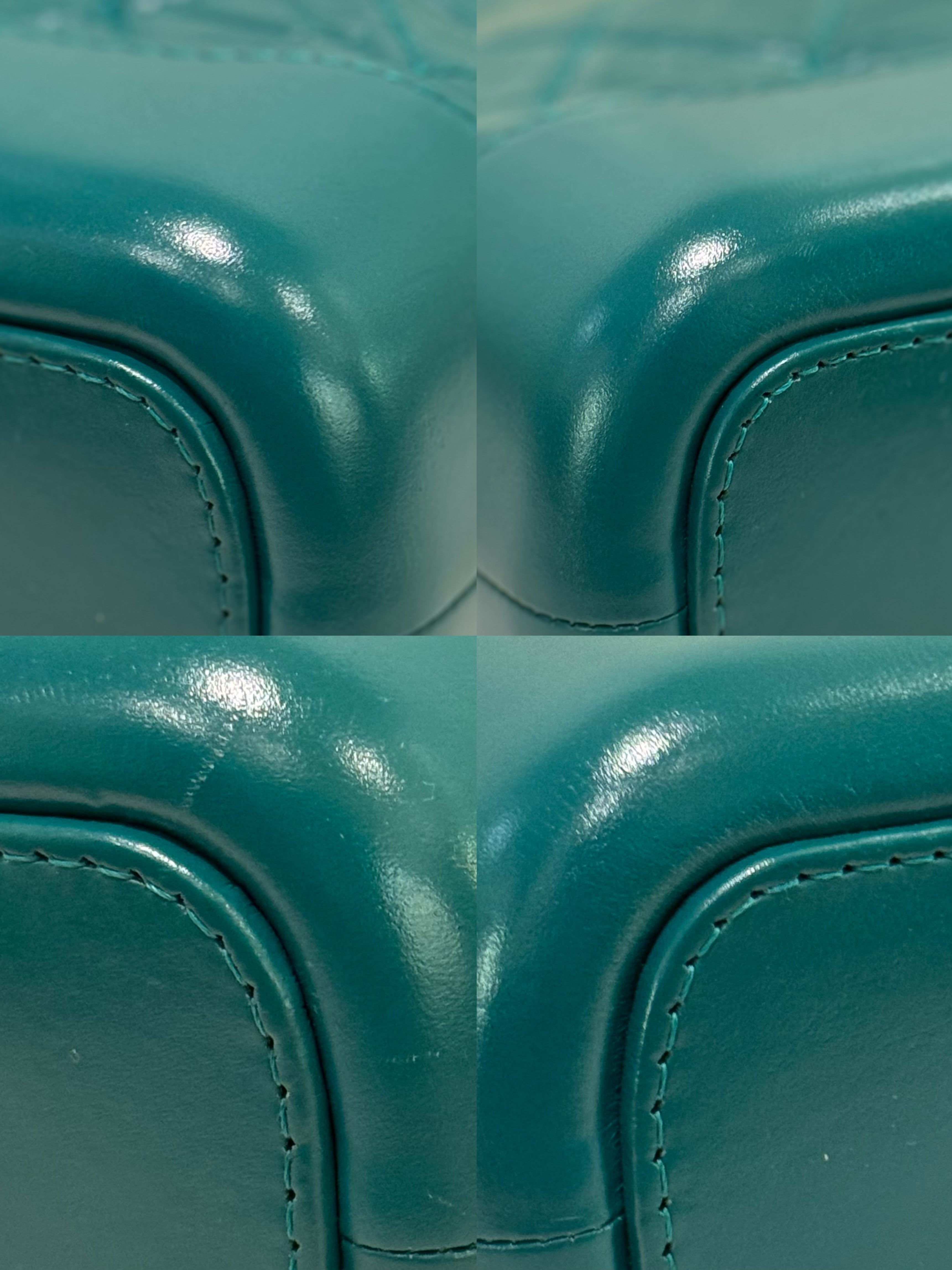 CHANEL SMALL DARK GREEN GABRIELLE HOBO BAG