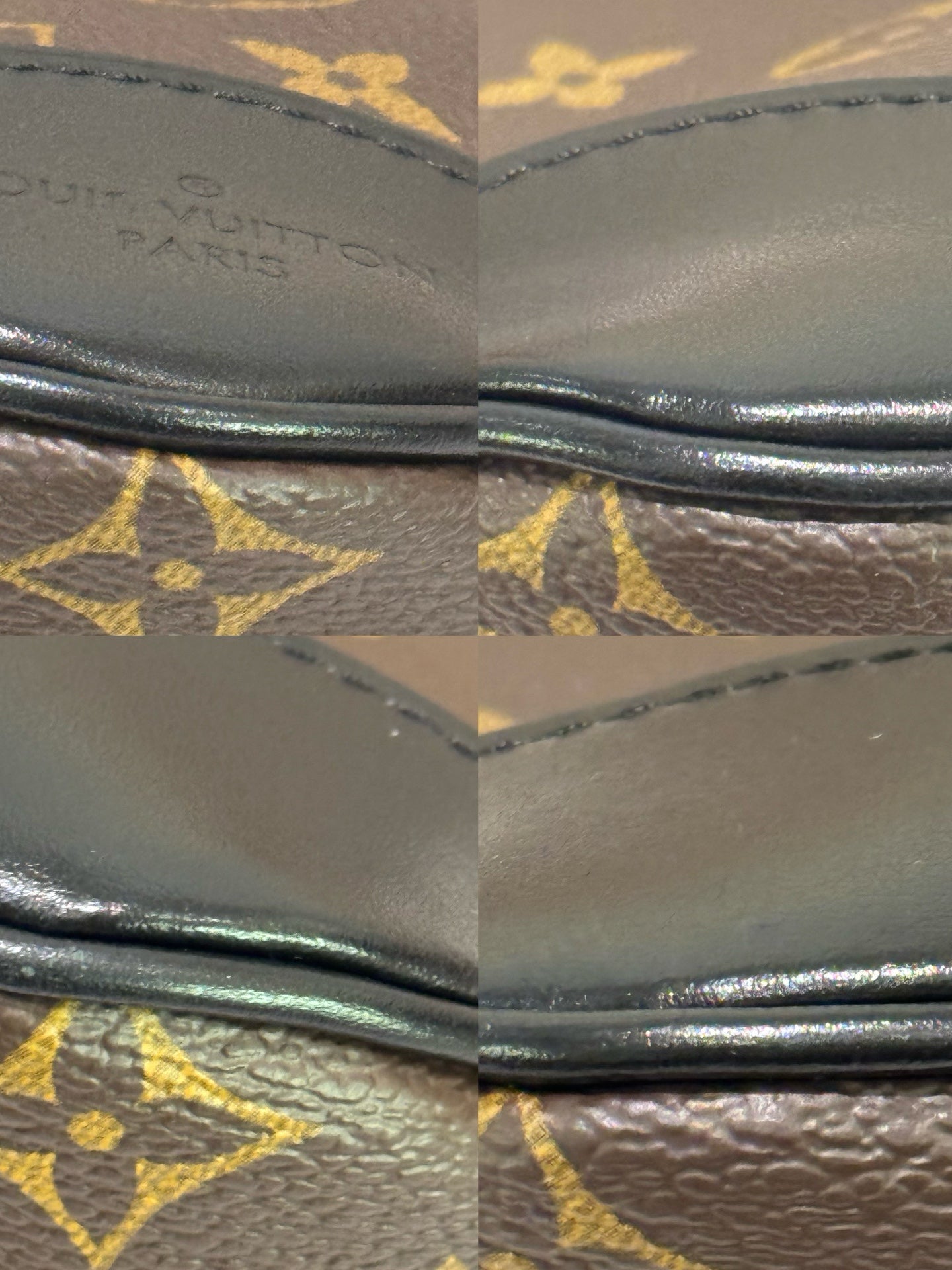 LOUIS VUITTON BOULOGNE BLACK HORN BAG