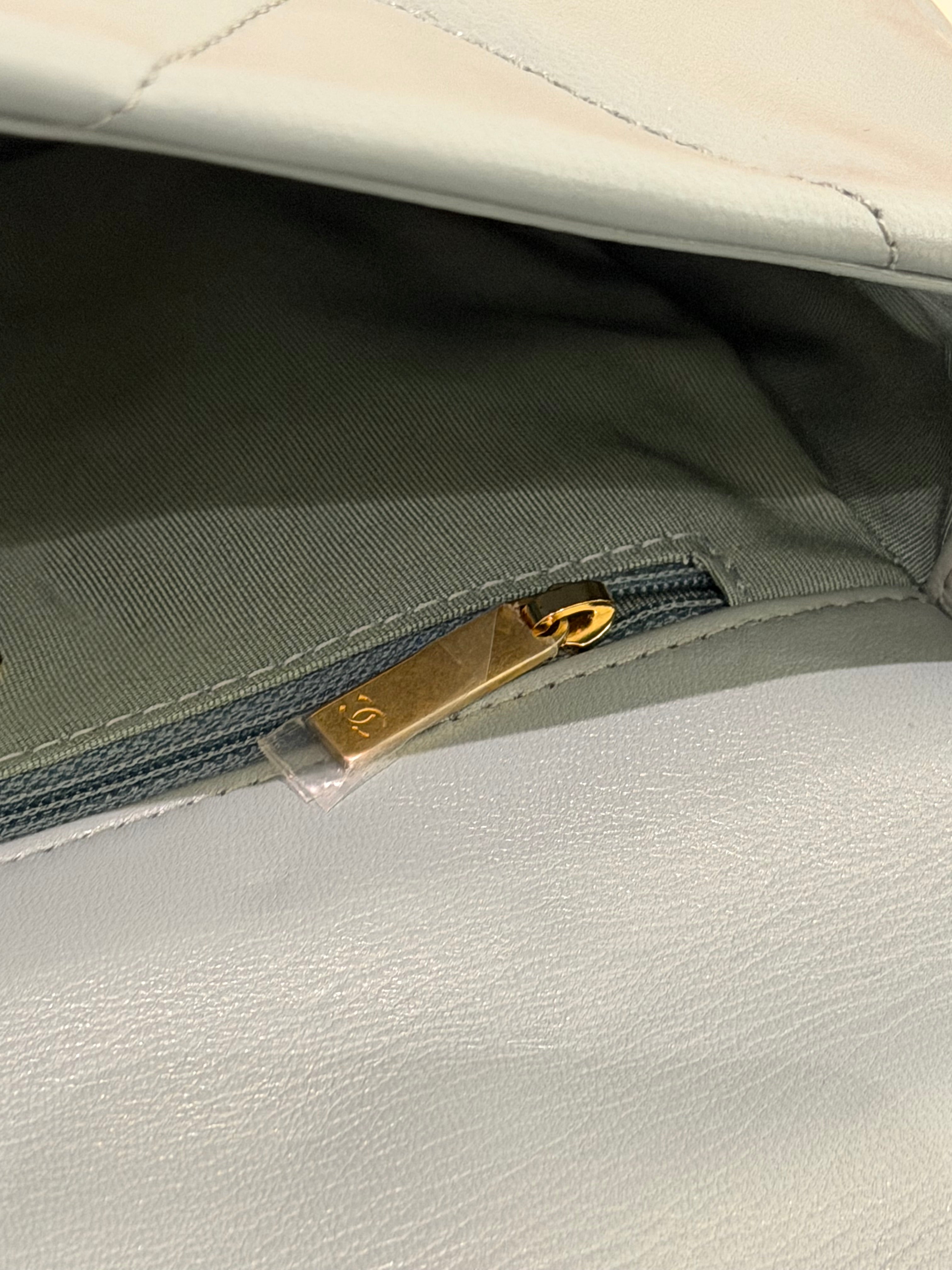 Chanel 19 Small Lambskin Blue