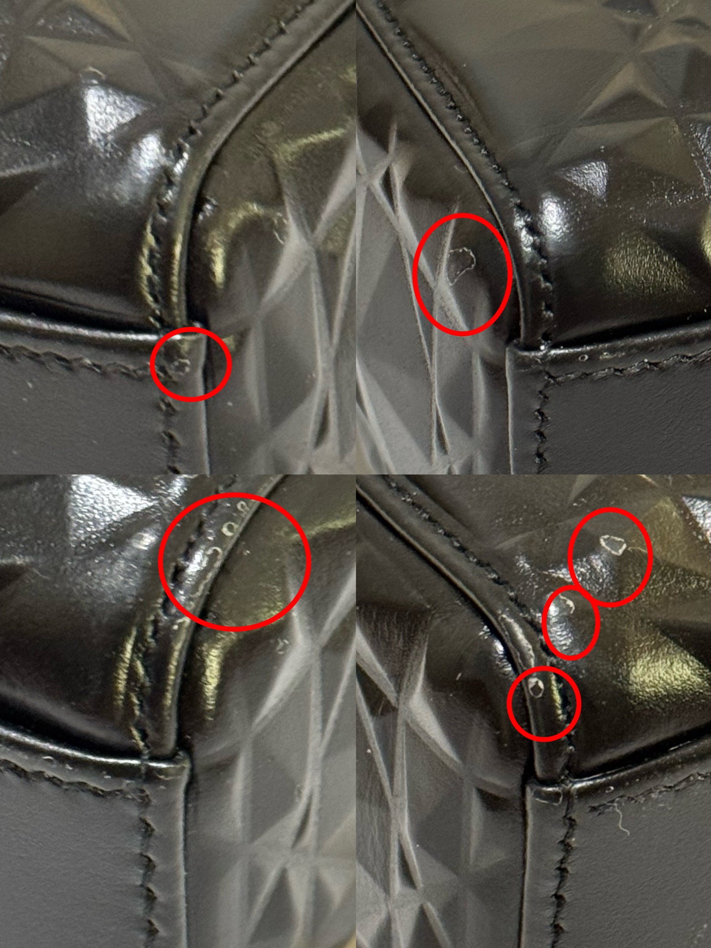 DIOR LADY D-JOY BAG MEDIUM BLACK CANNAGE LAMBSKIN