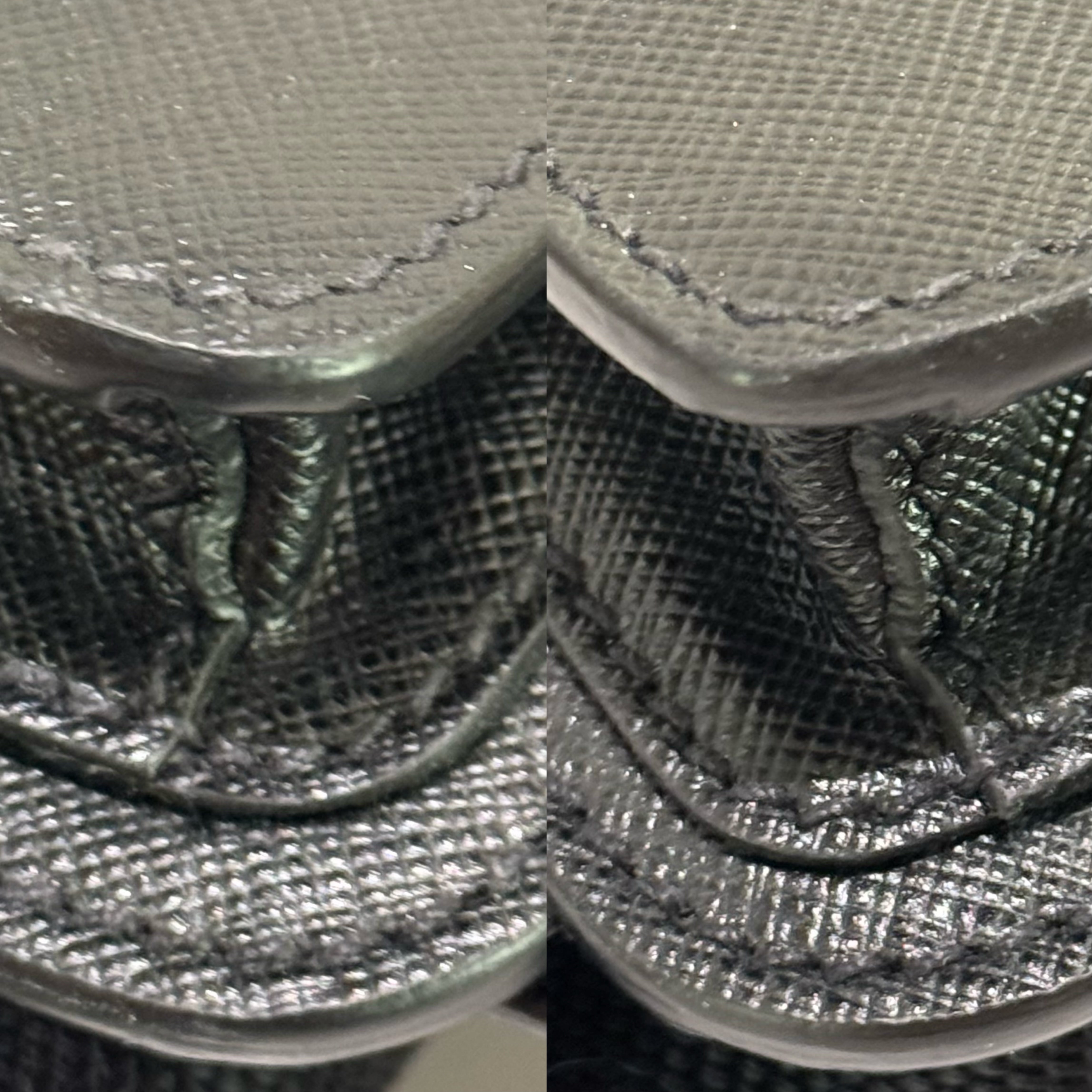 PRADA SAFFIANO POSTER EDITION TRIANGLE LOGO SHOULDER/CHEST BAG