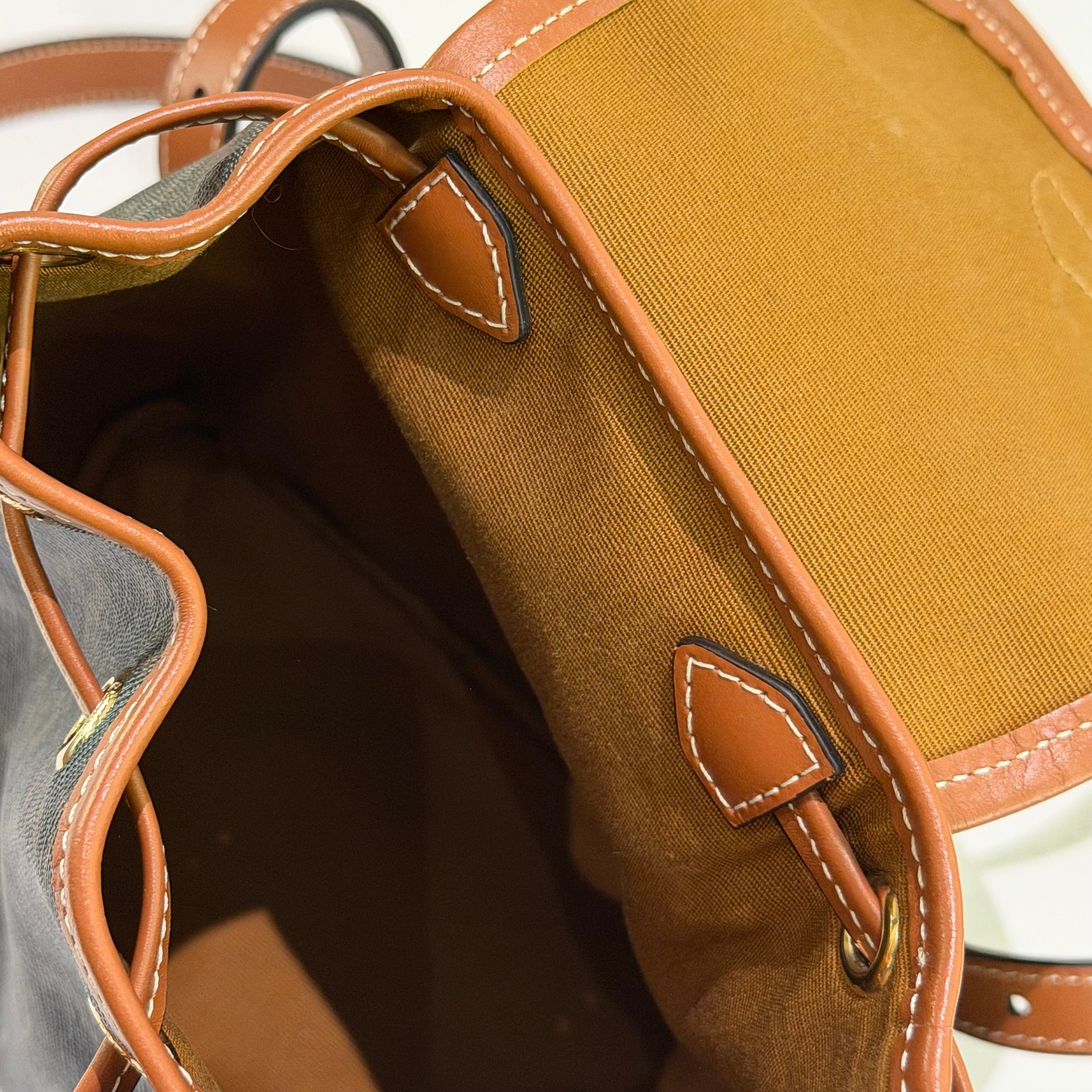 Celine Folco Triomphe Monogram Backpack