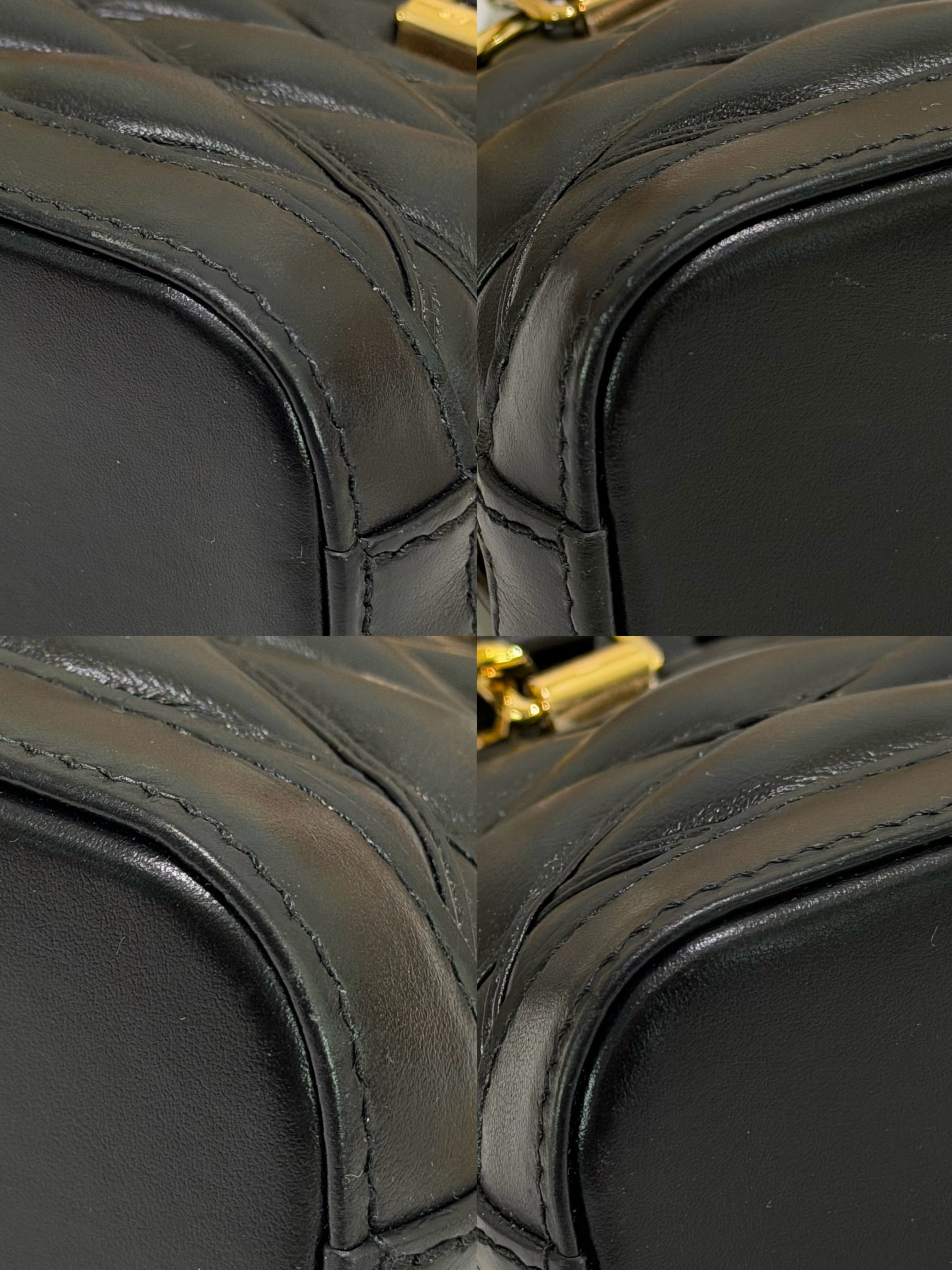 Louis Vuitton Nano Alma Mini Top Handle Crossbody Bag