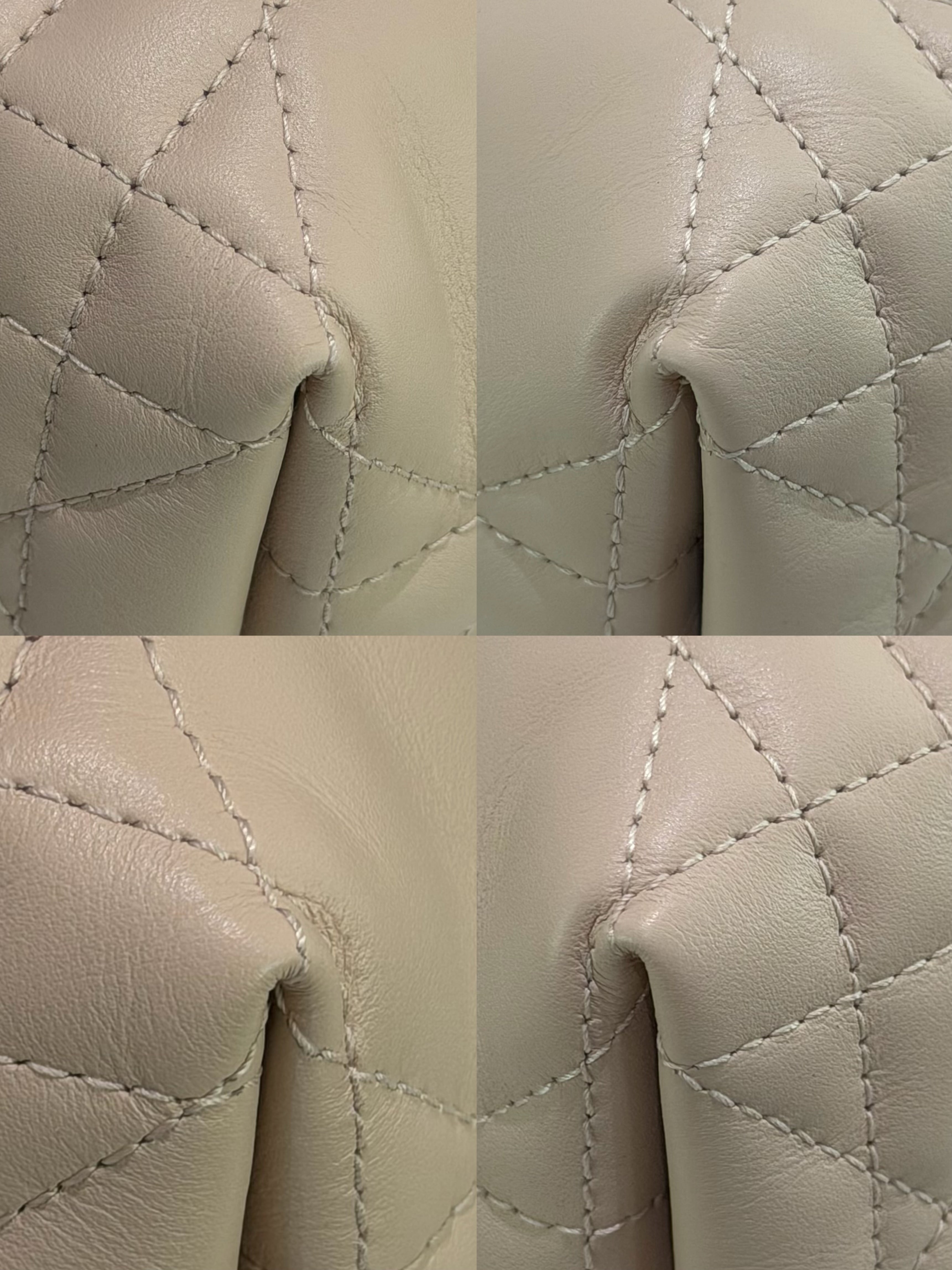 Dior Toujours Light Pink Small Quilted Top Handle Bag