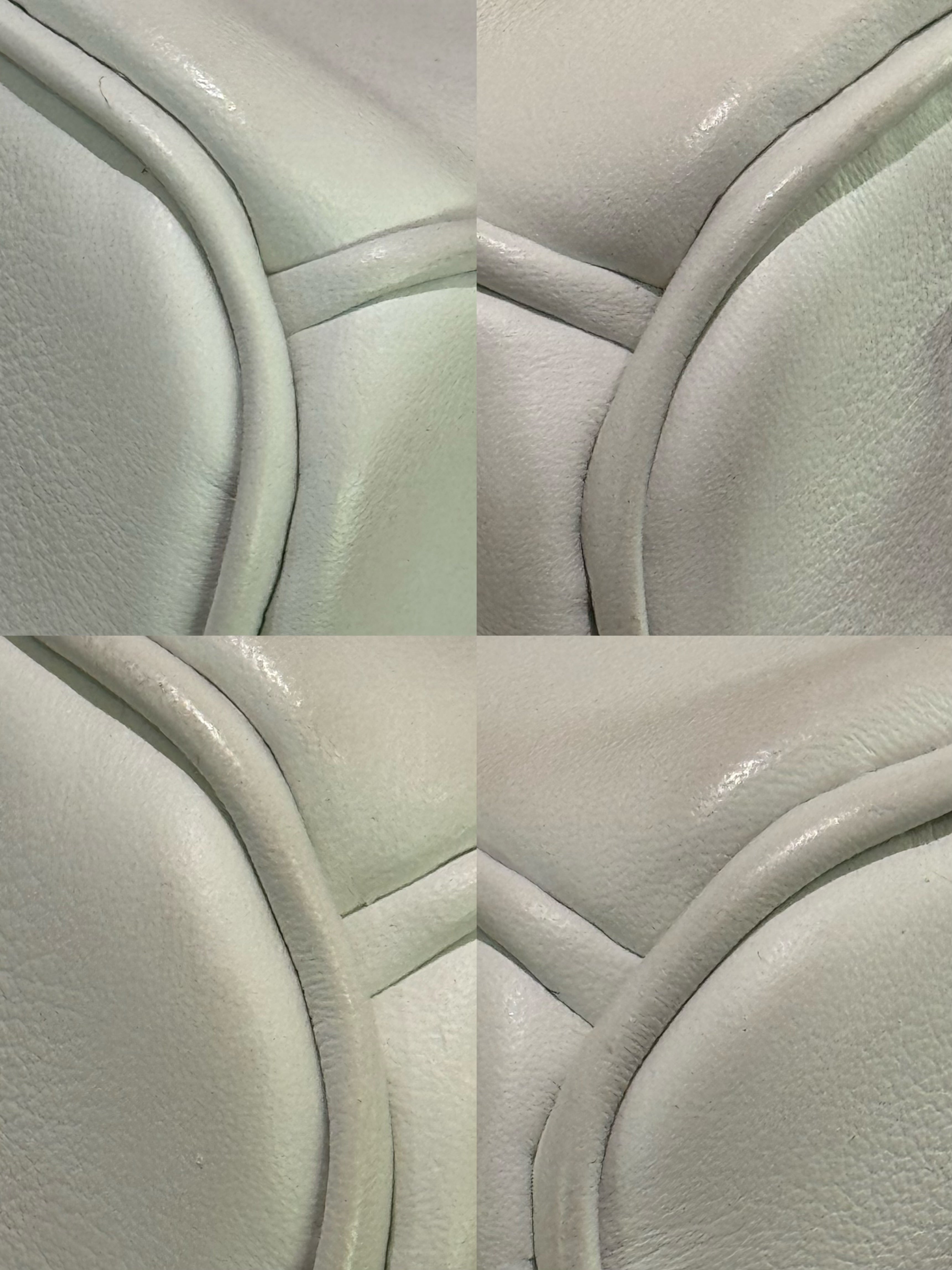 HERMÈS BIRKIN 25 WHITE SWIFT LEATHER WITH PALLADIUM HARDWARE STAMP B