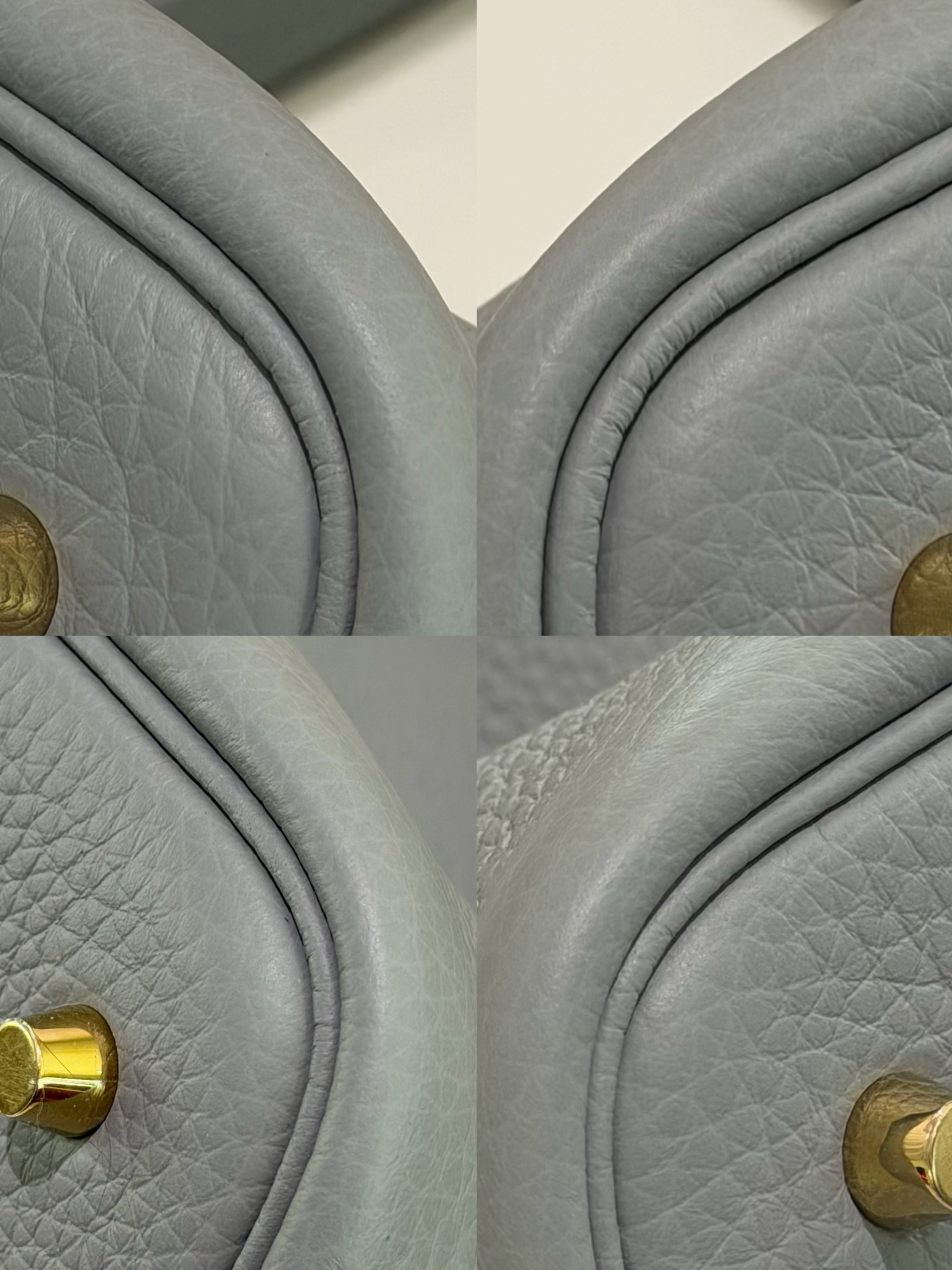 Hermes Picotin 22 Muette Grey with Gold Hardware (K Stamp)