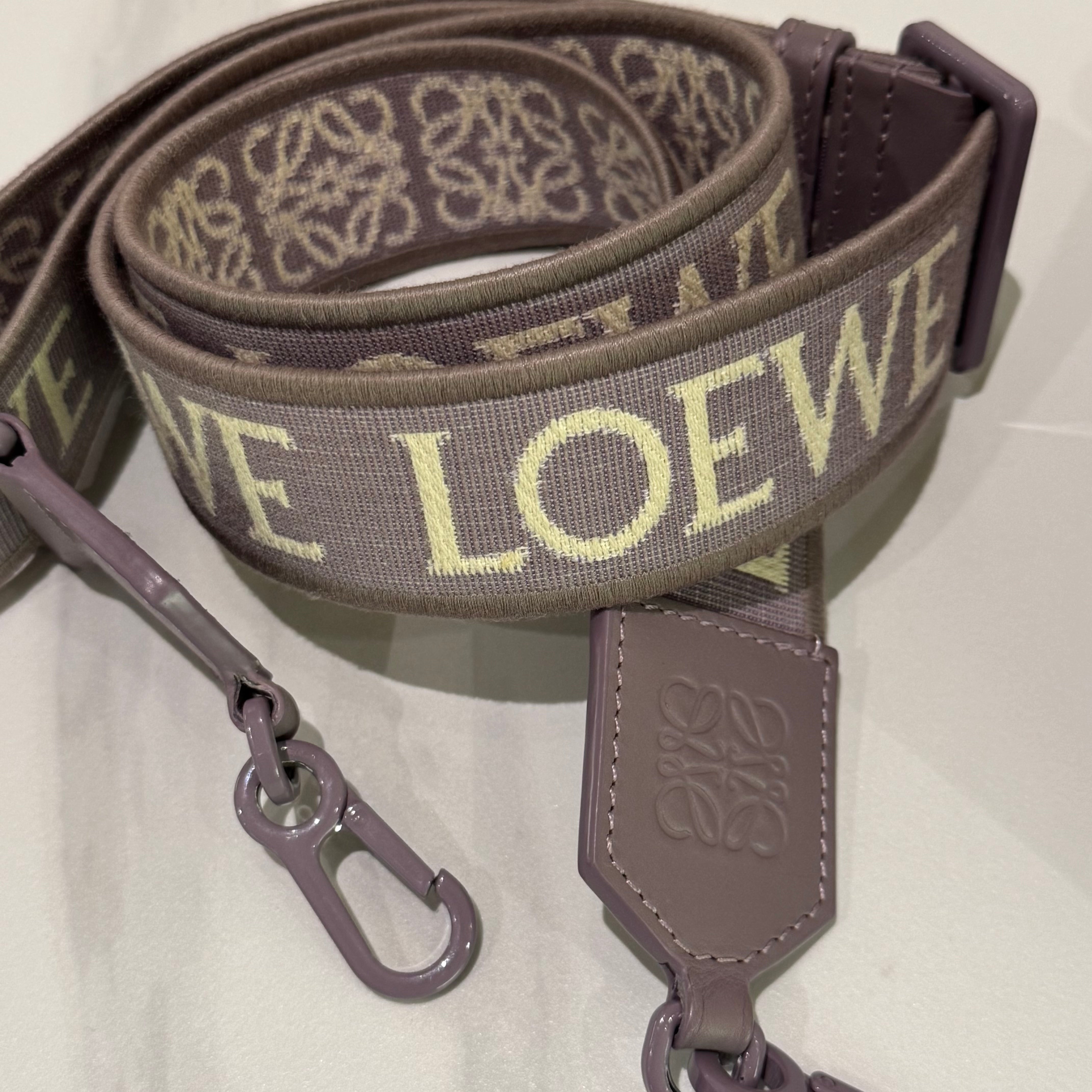 LOEWE SMALL PUZZLE BAG PURPLE