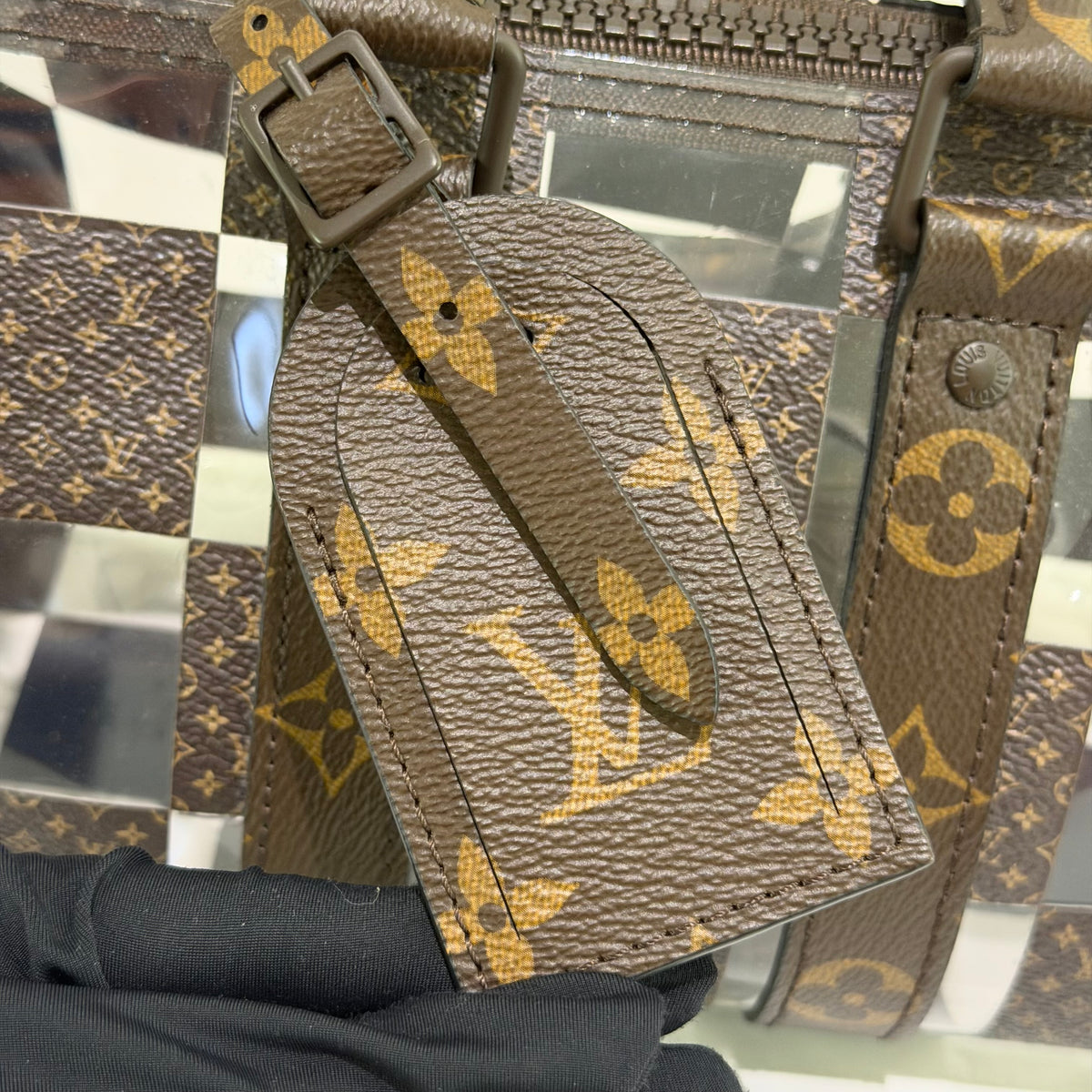 Louis Vuitton Speedy 25 Brown Monogram Transparent PVC Runway Bag | LOUIS VUITTON