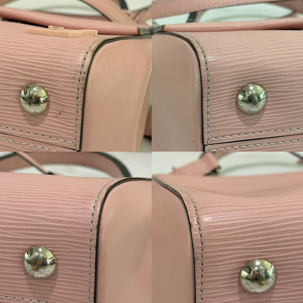 Louis Vuitton Epi Leather Pink Messenger Bag (With Strap)