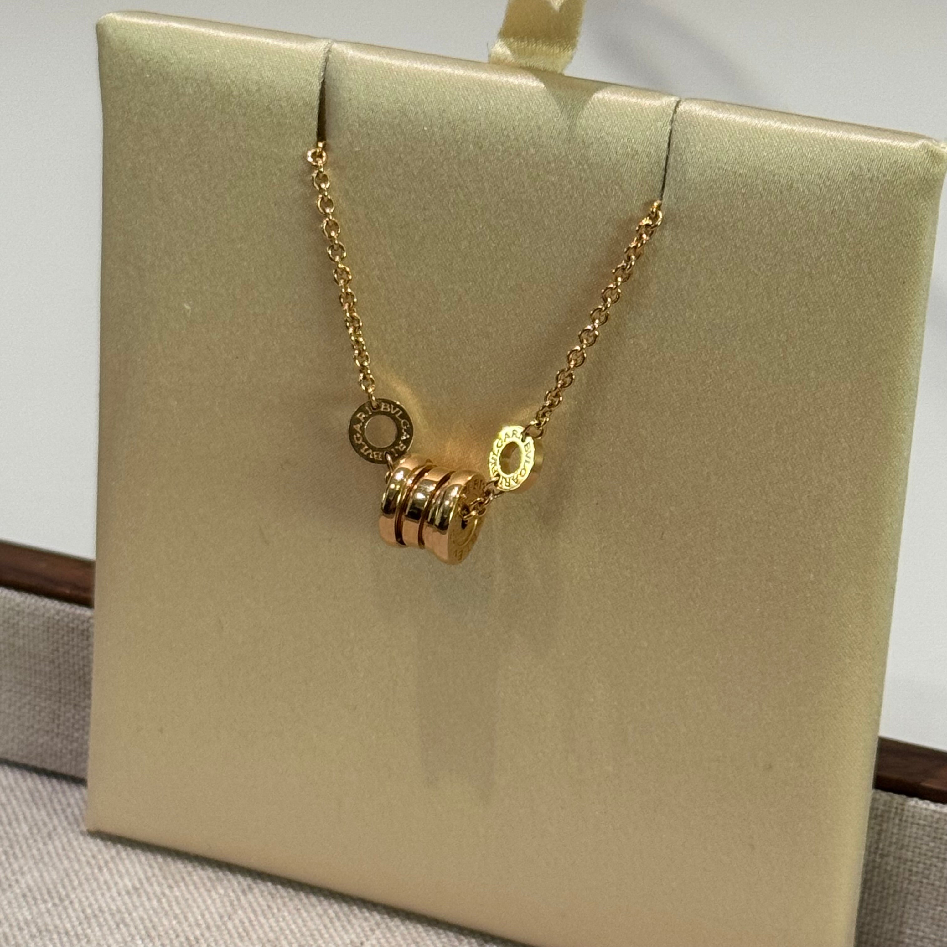 BVLGARI B.ZERO1 ROSE GOLD BRACELET SMALL