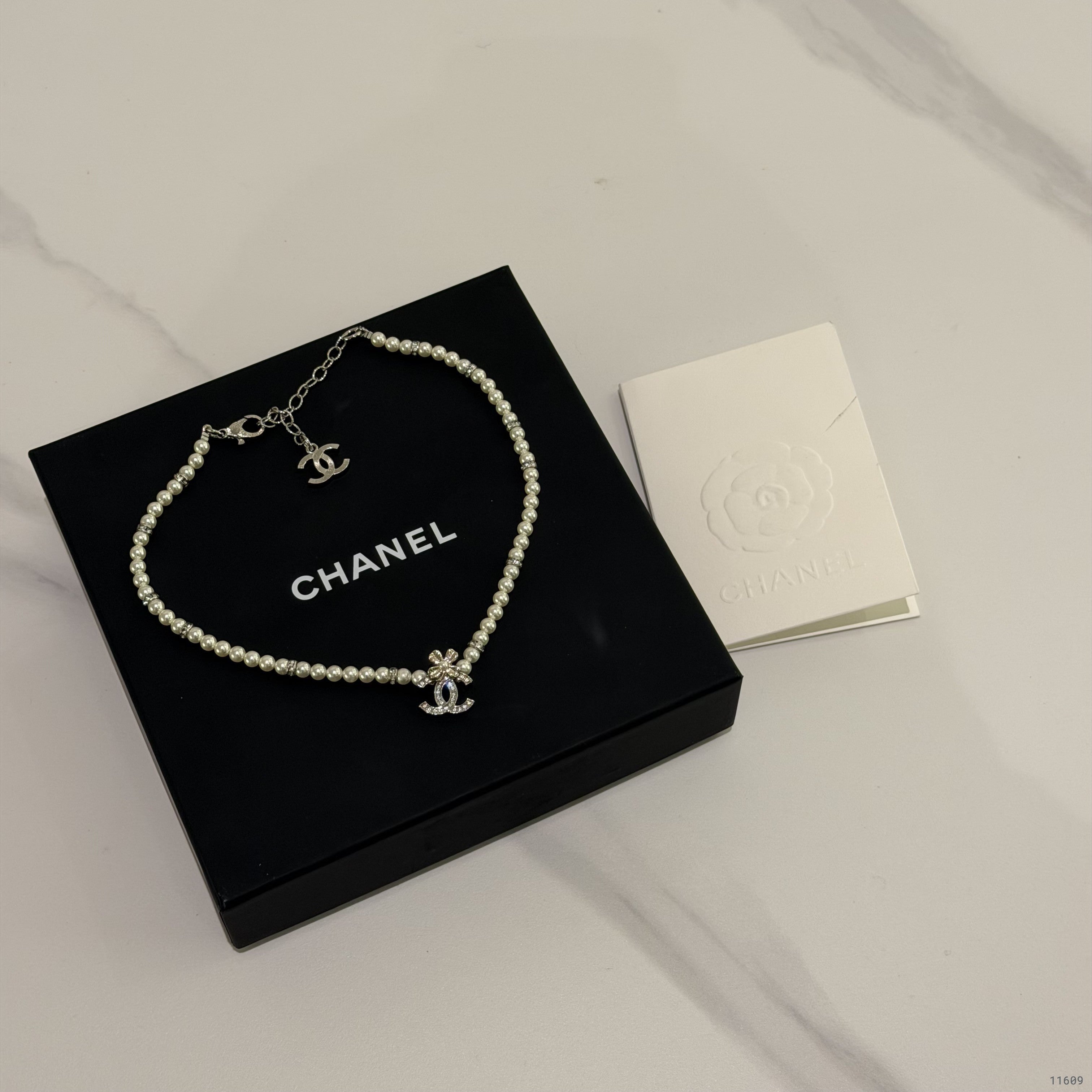 Chanel 24K Pearl Necklace