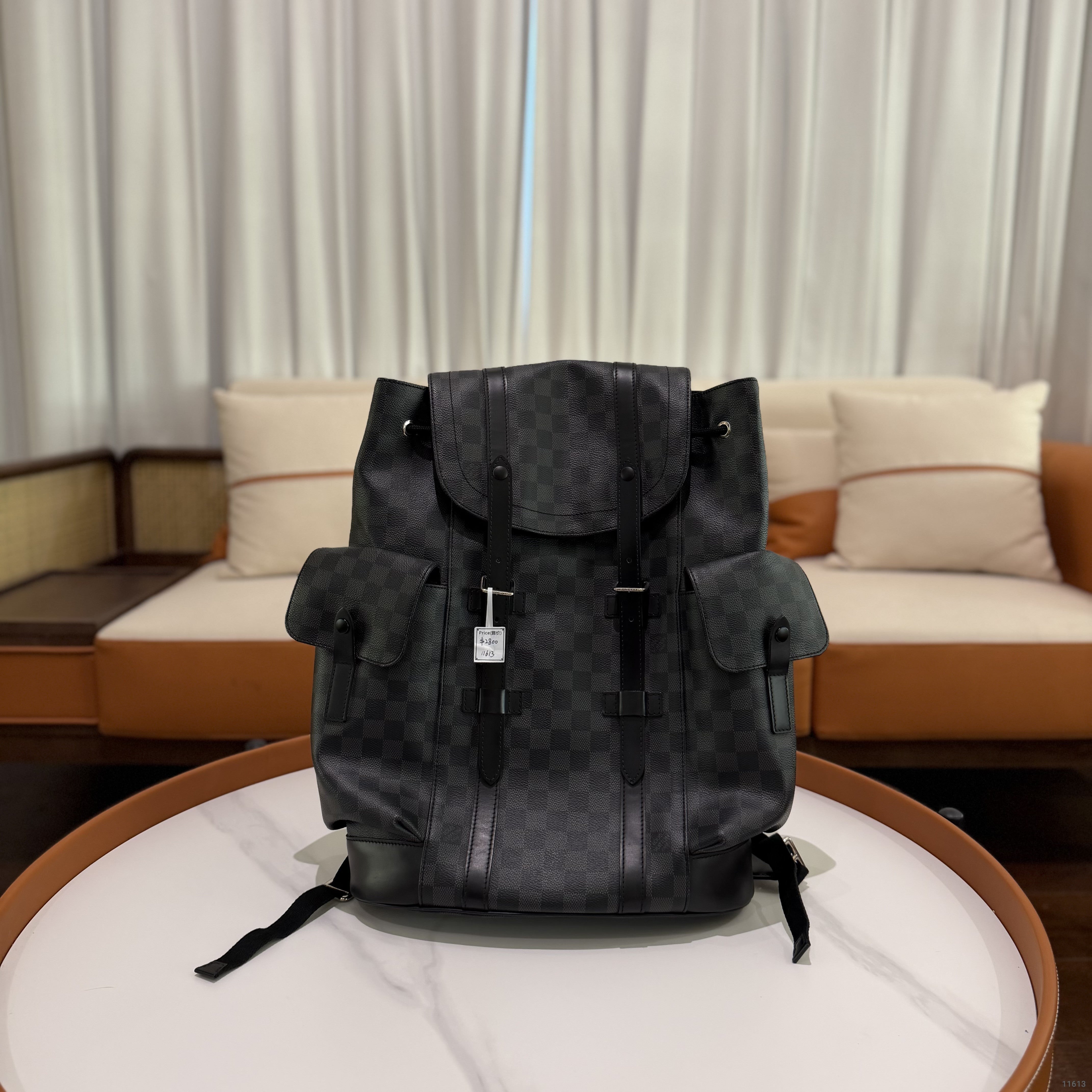 Louis Vuitton Christopher MM Backpack Damier Graphite